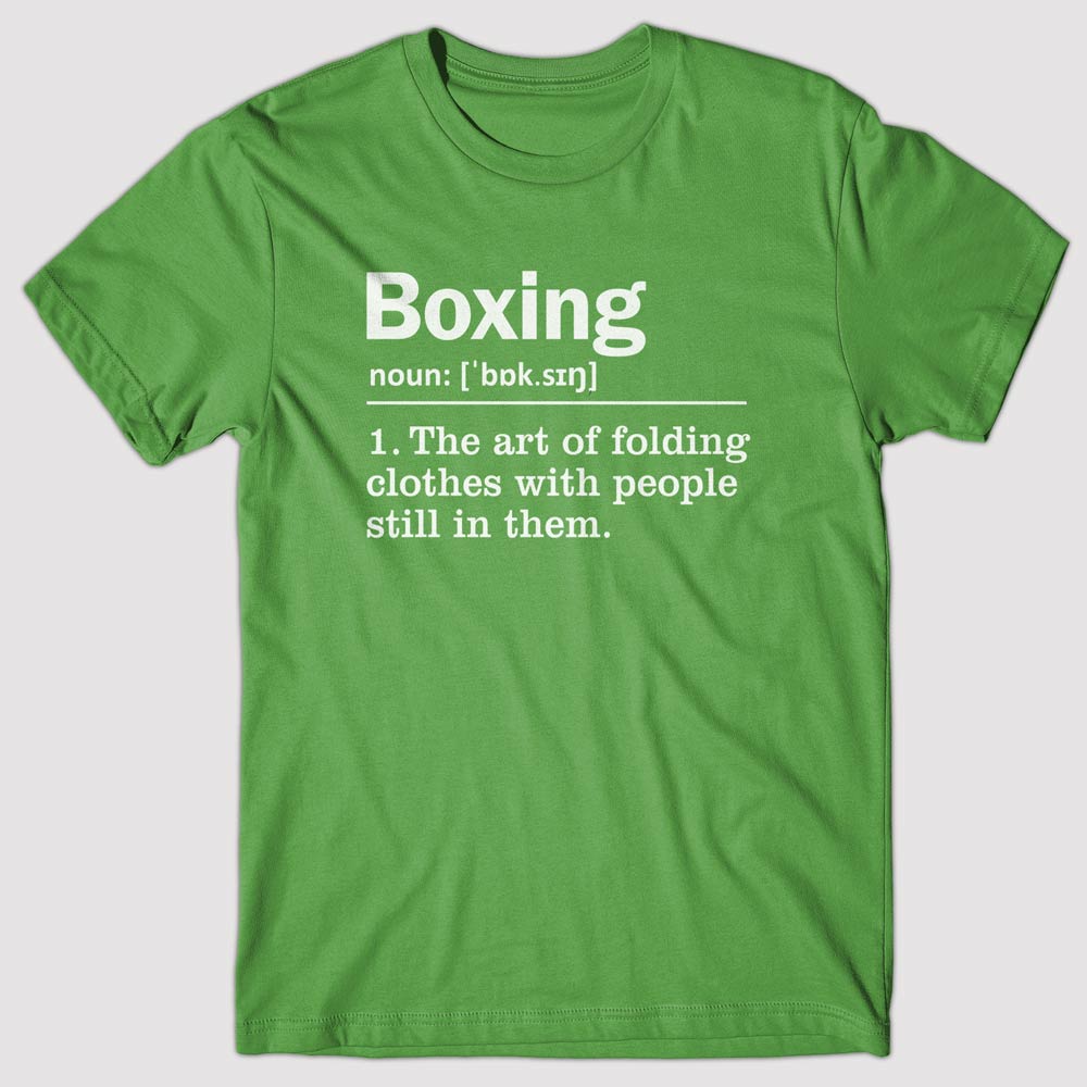 Boxing Definition - T-shirt