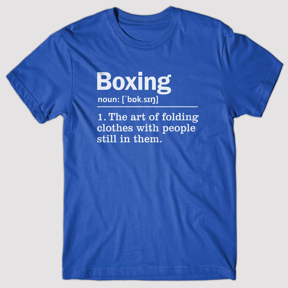 Boxing Definition - T-shirt