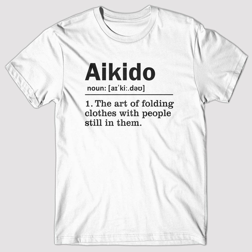 Aikido Definition - T-shirt