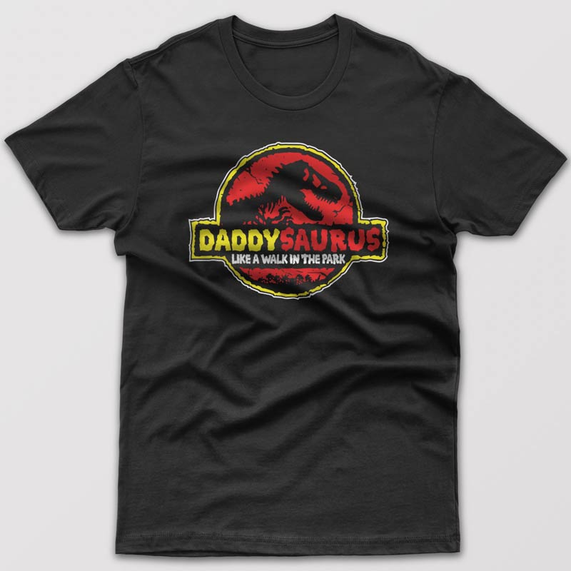 daddy-saurus-cool-t-shirt
