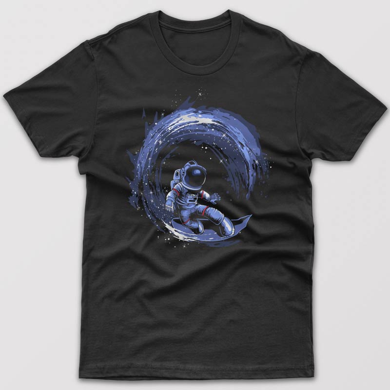 astronaut-surfer-graphic-t-shirt