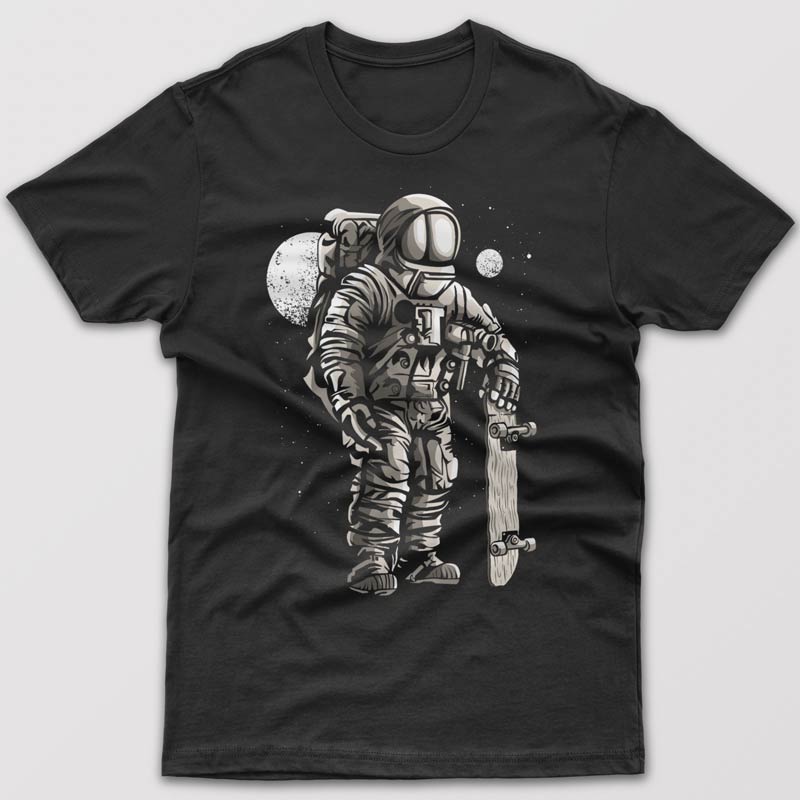astronaut-skater-graphic-t-shirt