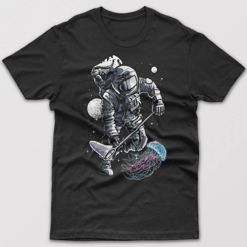 astronaut-jellyfish-graphic-t-shirt