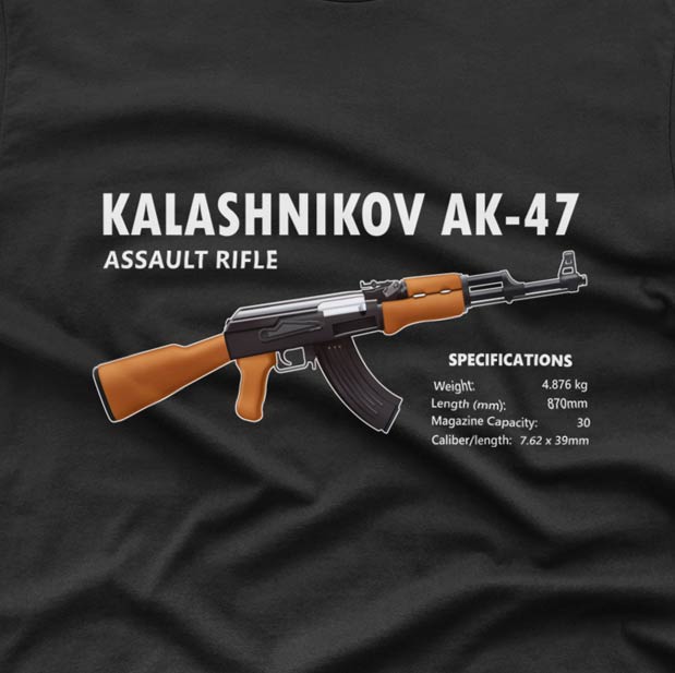 Kalashnikov AK-47 - T-shirt