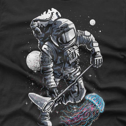 Astronaut Jellyfish - T-shirt
