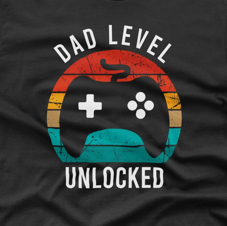 Dad level unlocked - T-shirt