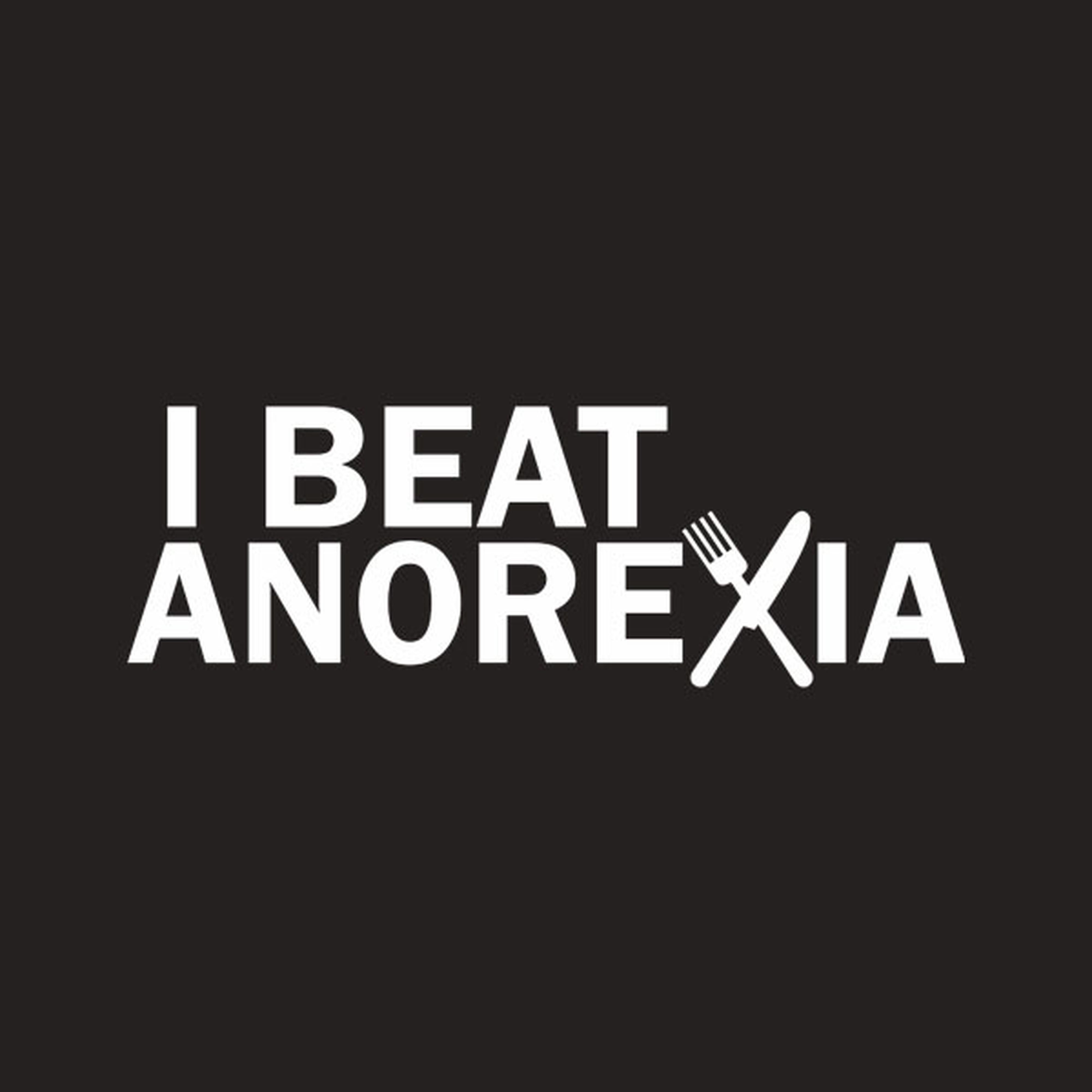 I beat anorexia - T-shirt