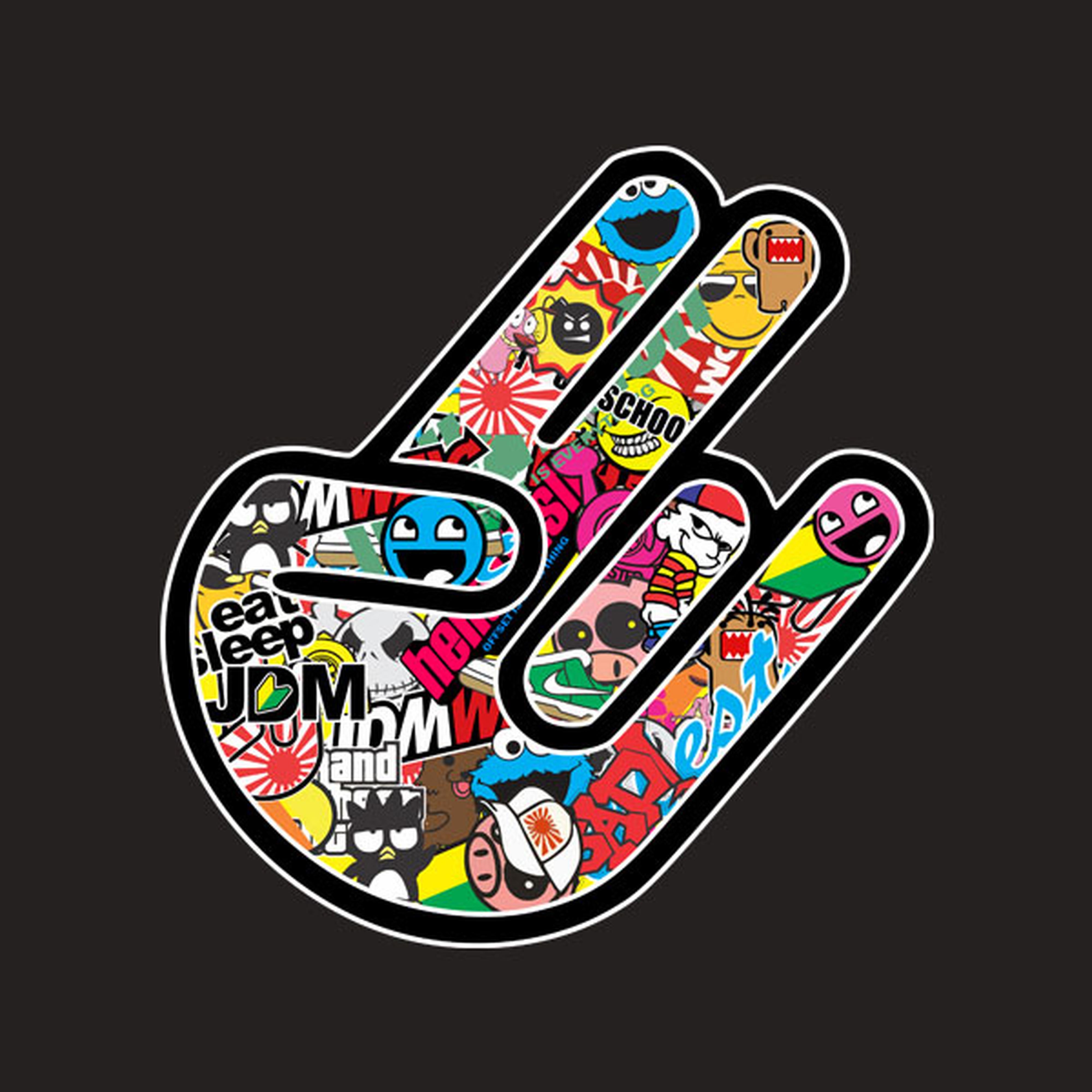 Shocker collage - T-shirt