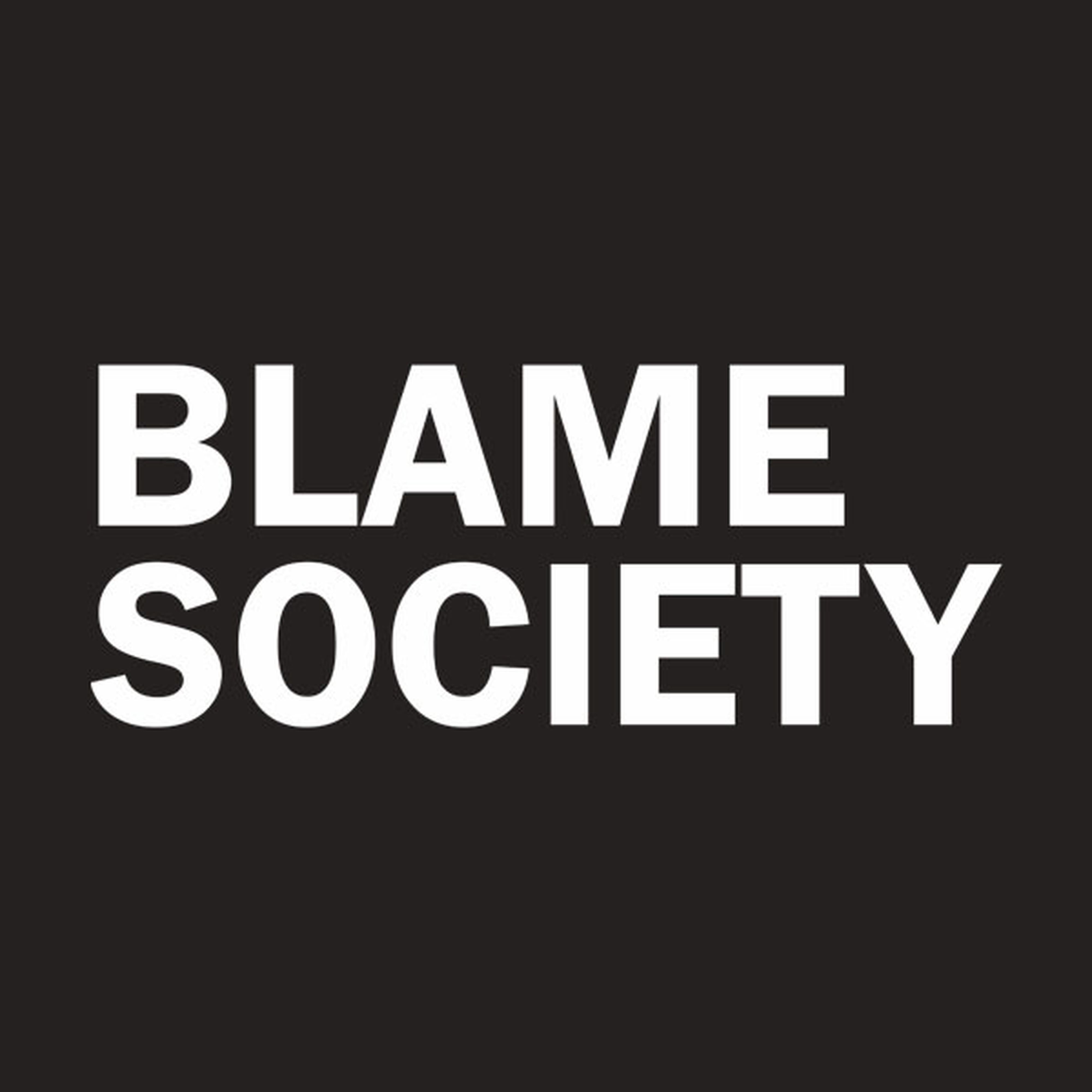Blame society - T-shirt