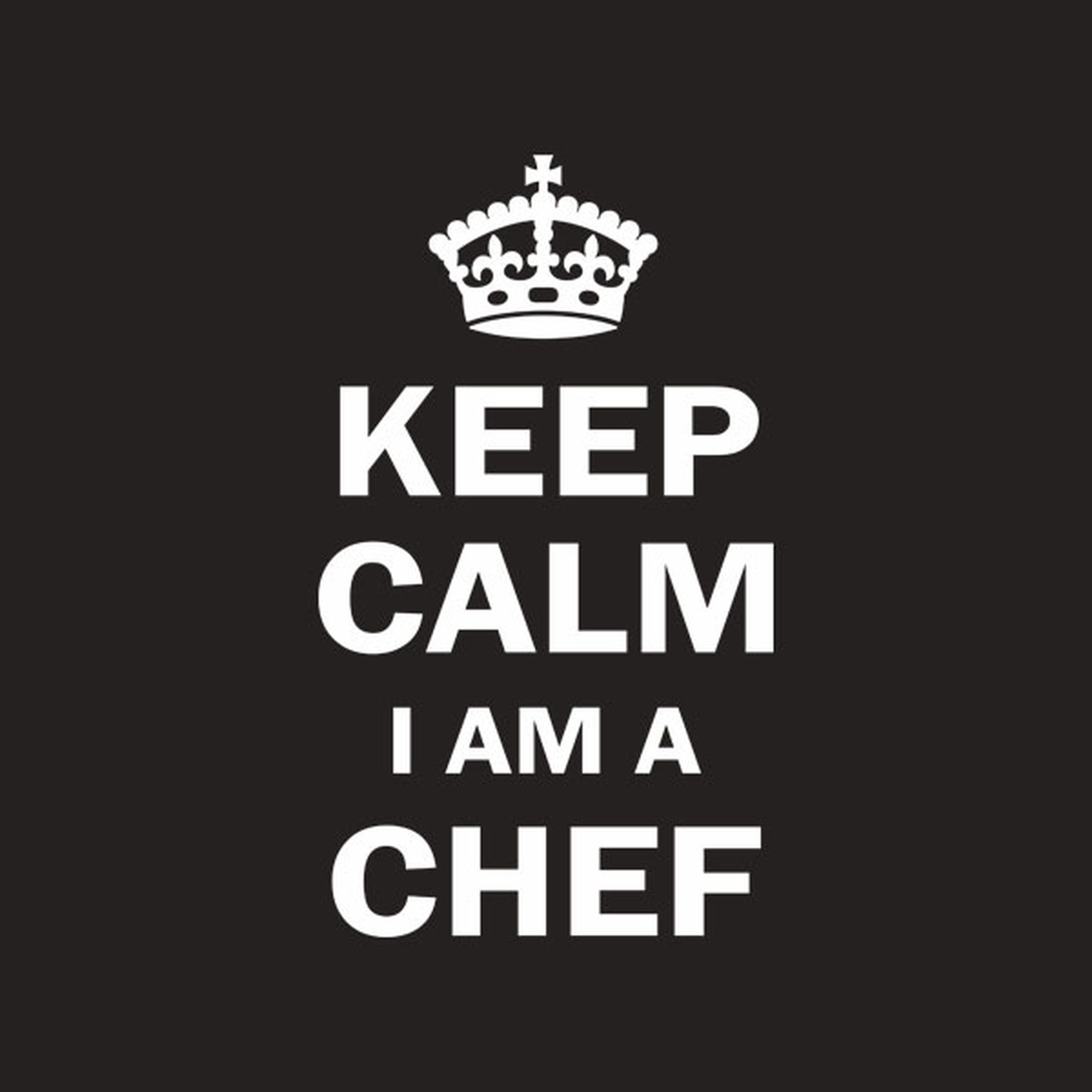 Keep calm I am a chef - T-shirt
