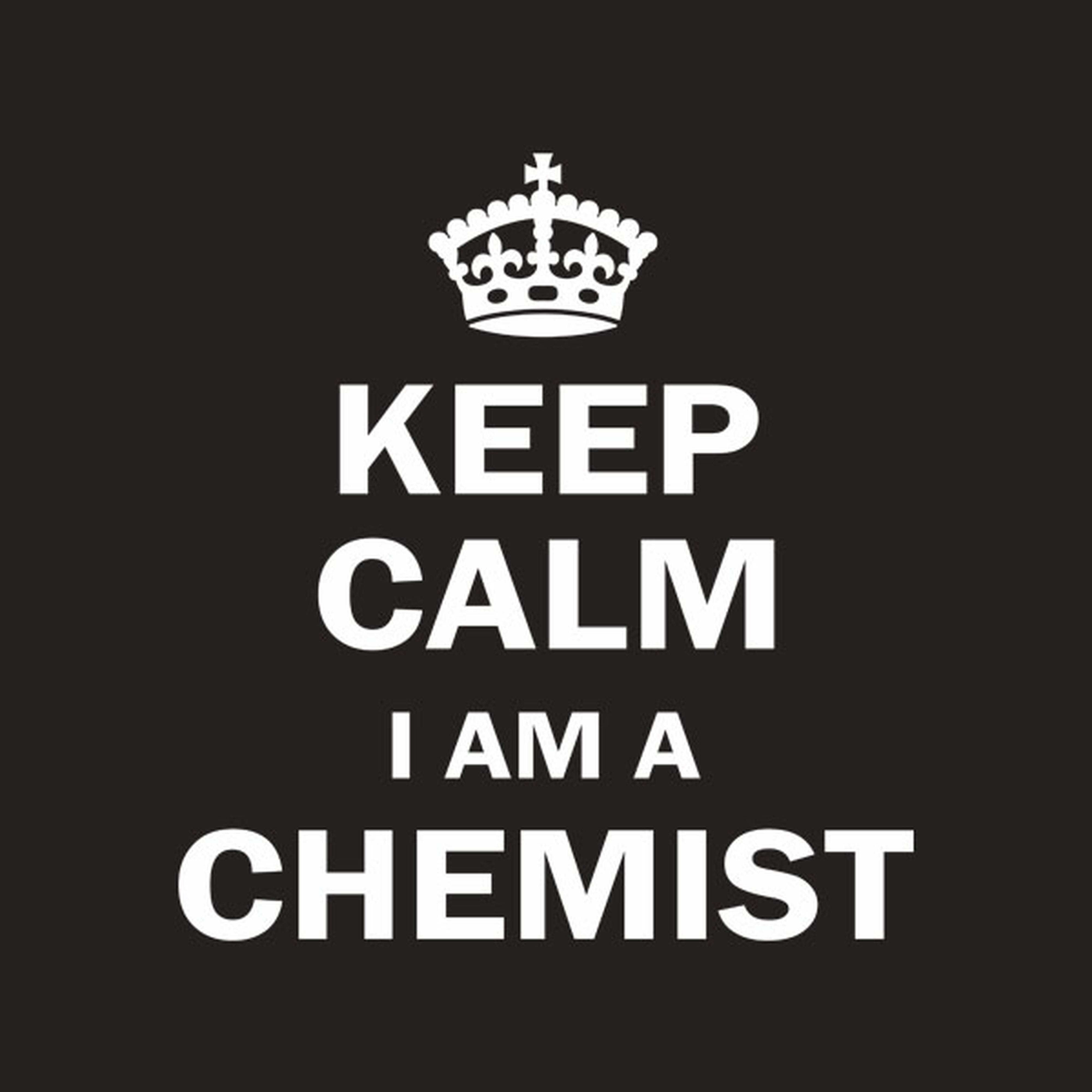 Keep calm I am a chemist - T-shirt