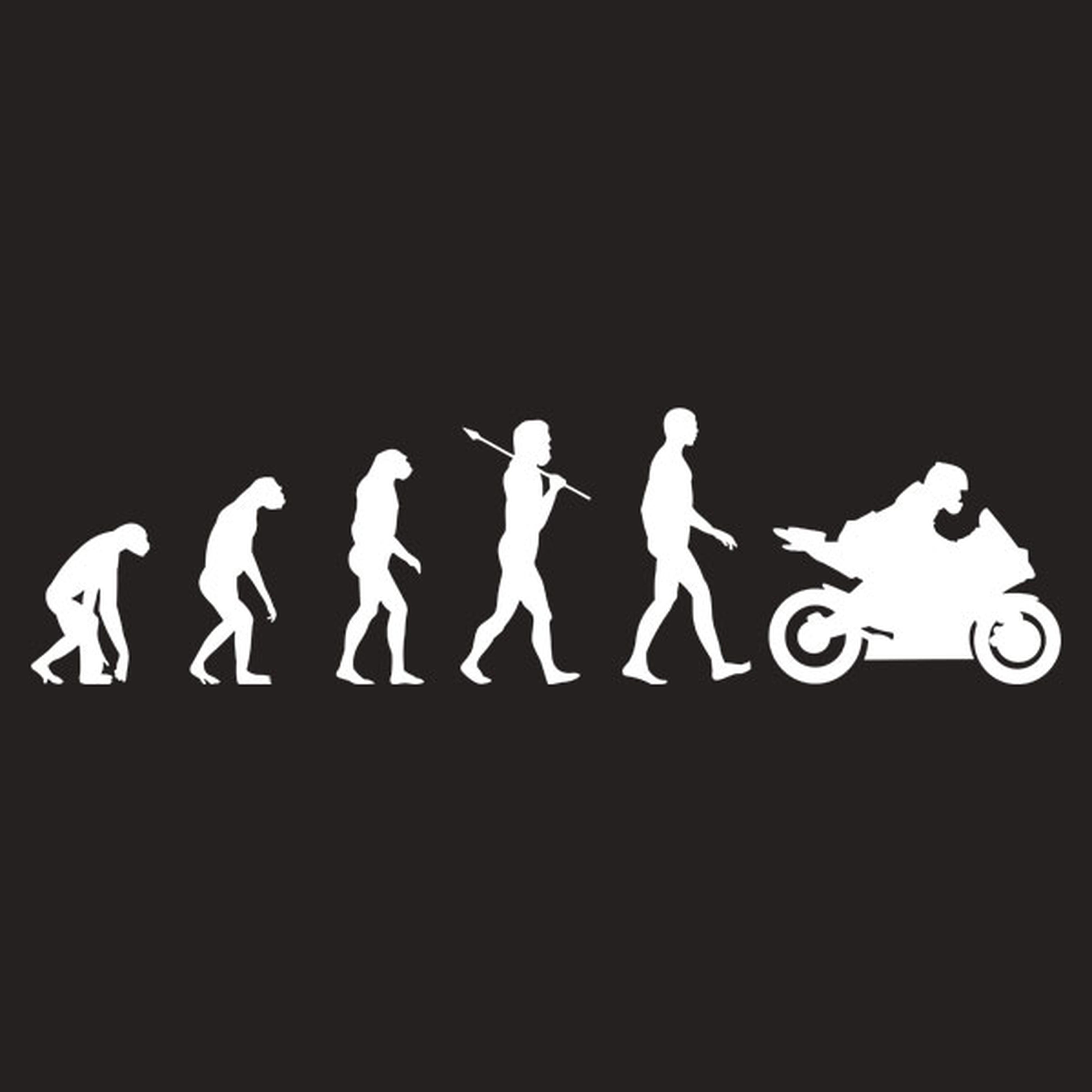 Evolution of Motorbike T-shirt
