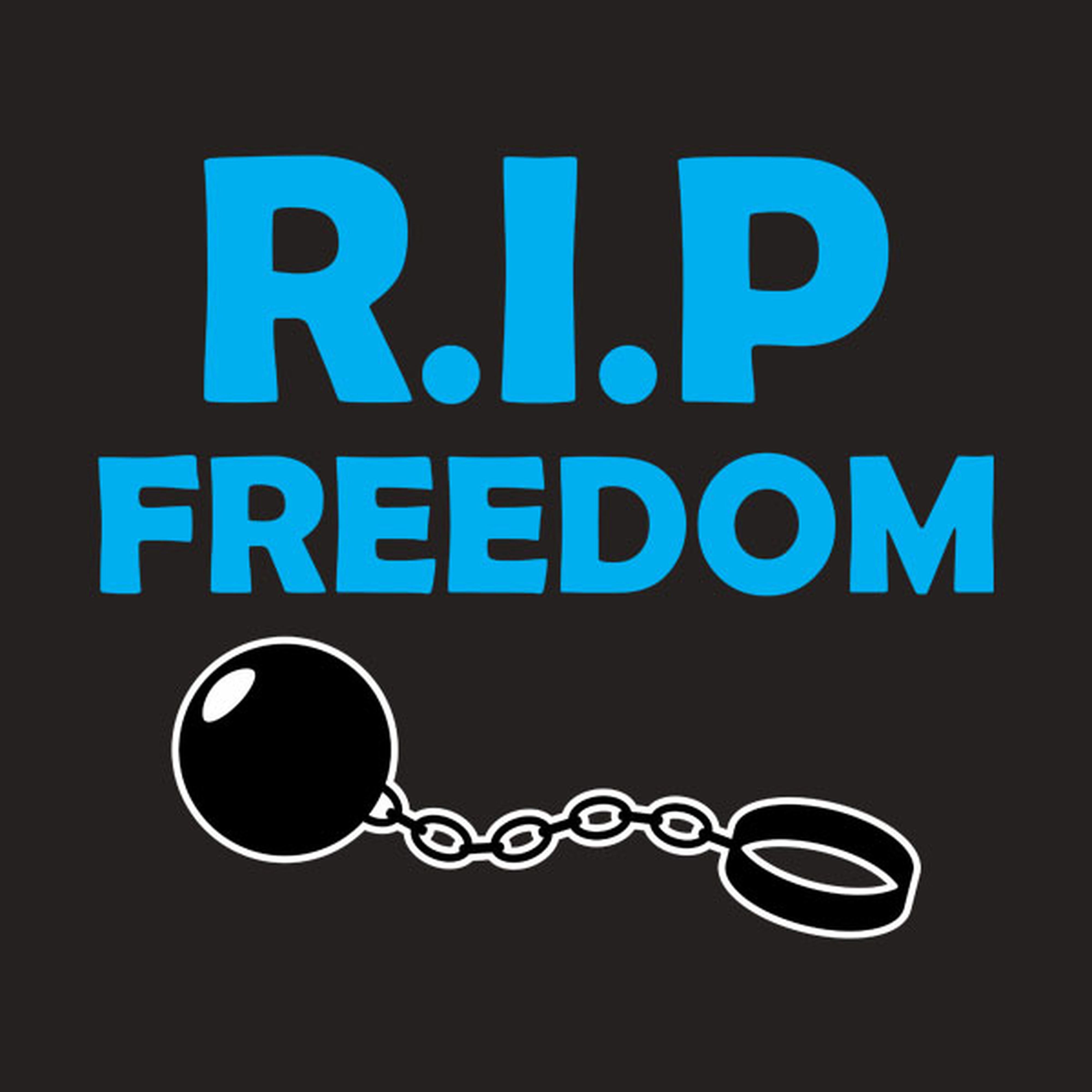 RIP Freedom - T-shirt