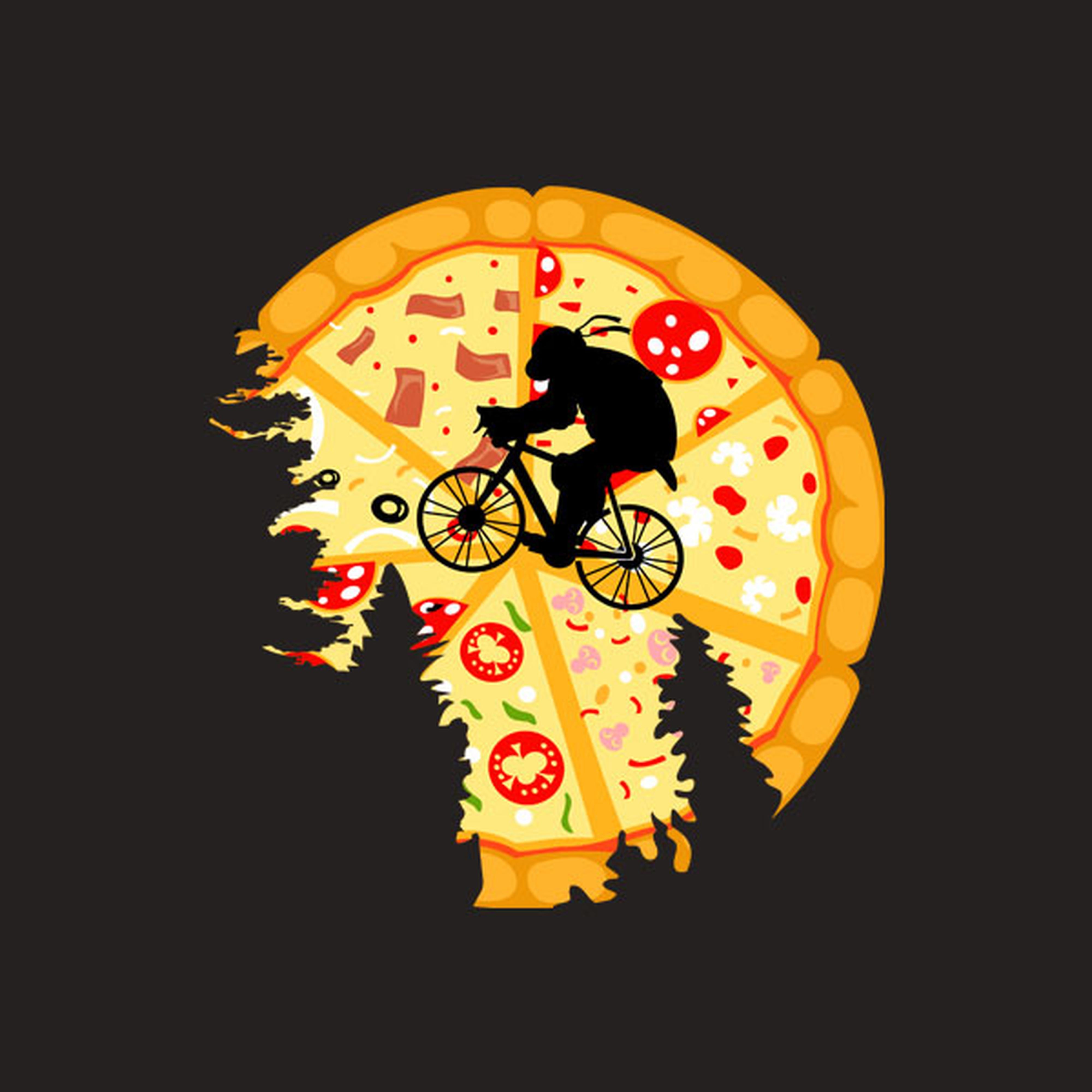 Pizza moon - T-shirt