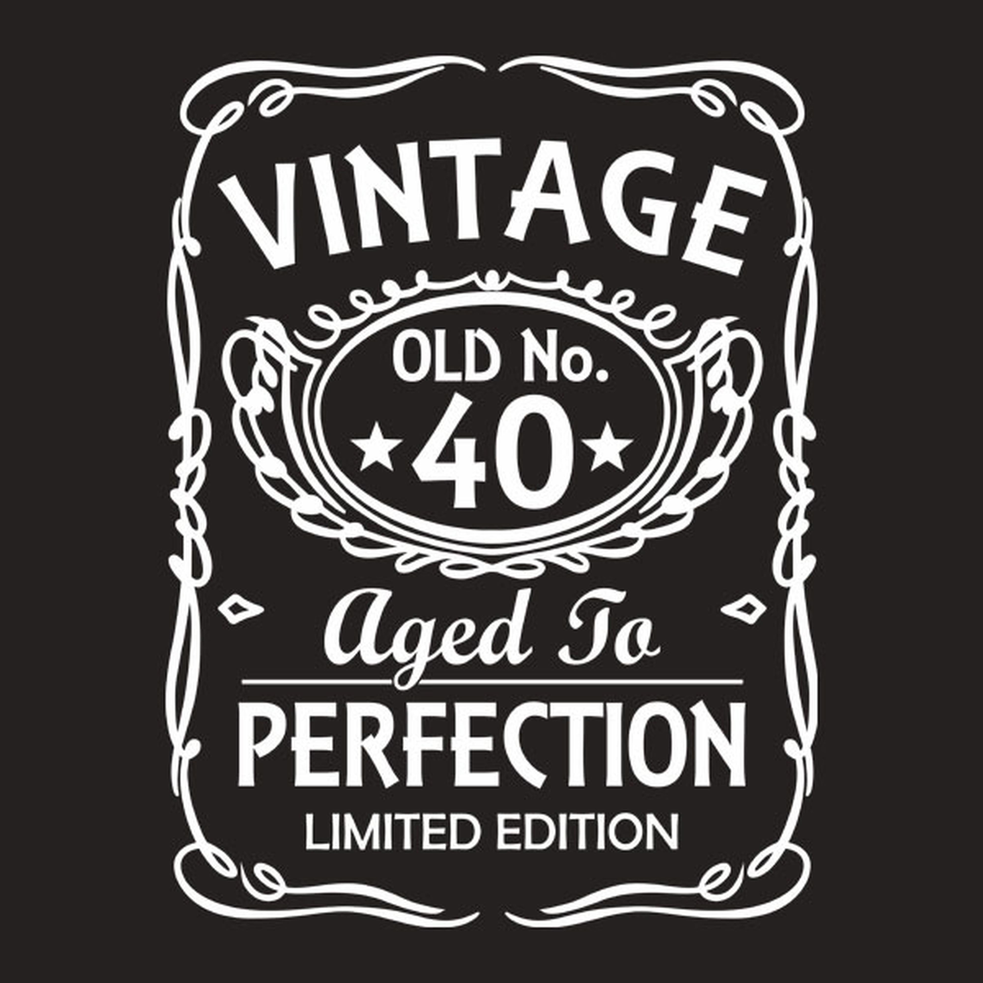 Vintage Old. No 40 - T-shirt