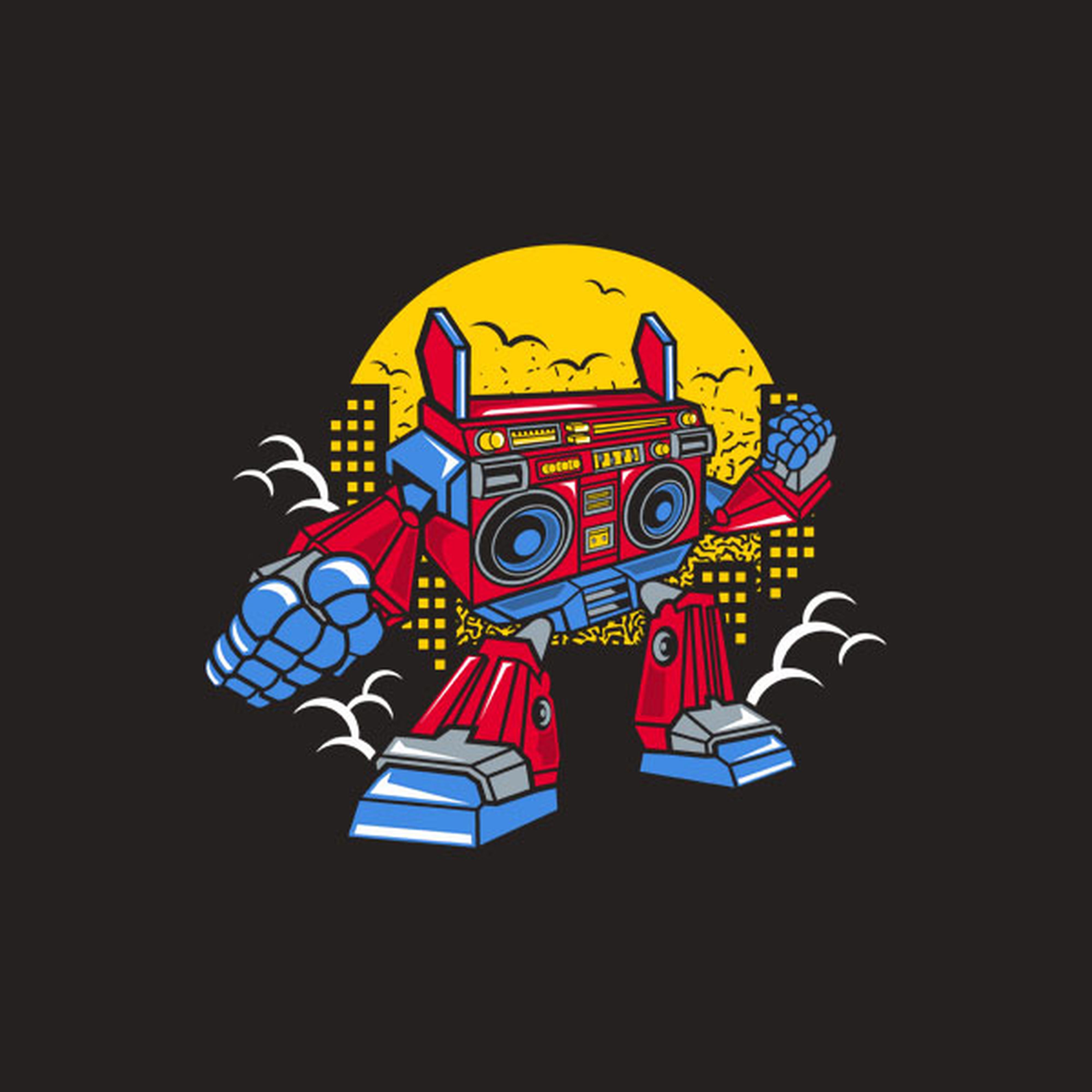 Boombox robot - T-shirt