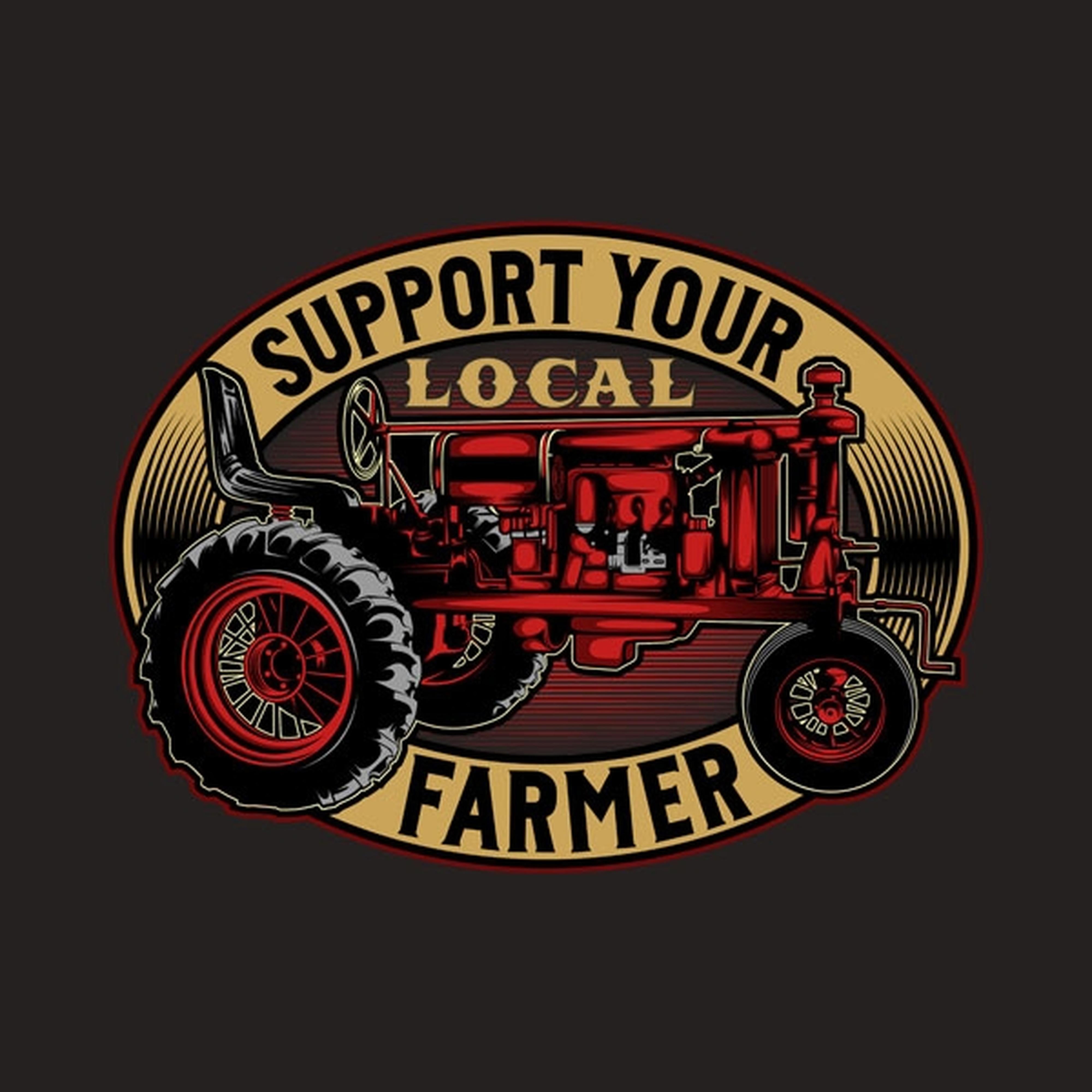 Support your local farmer - T-shirt