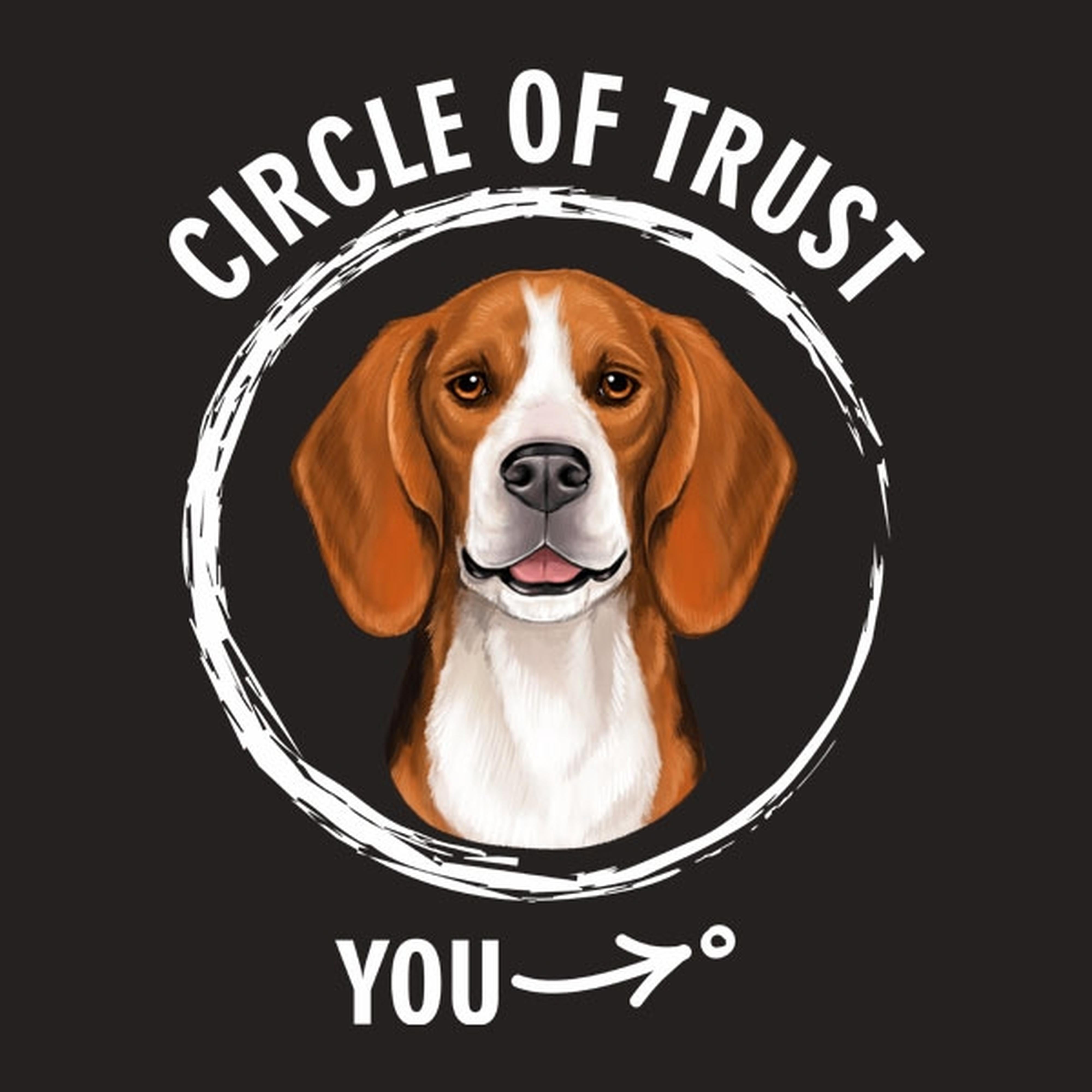 Circle of trust (BEAGLE) - T-shirt