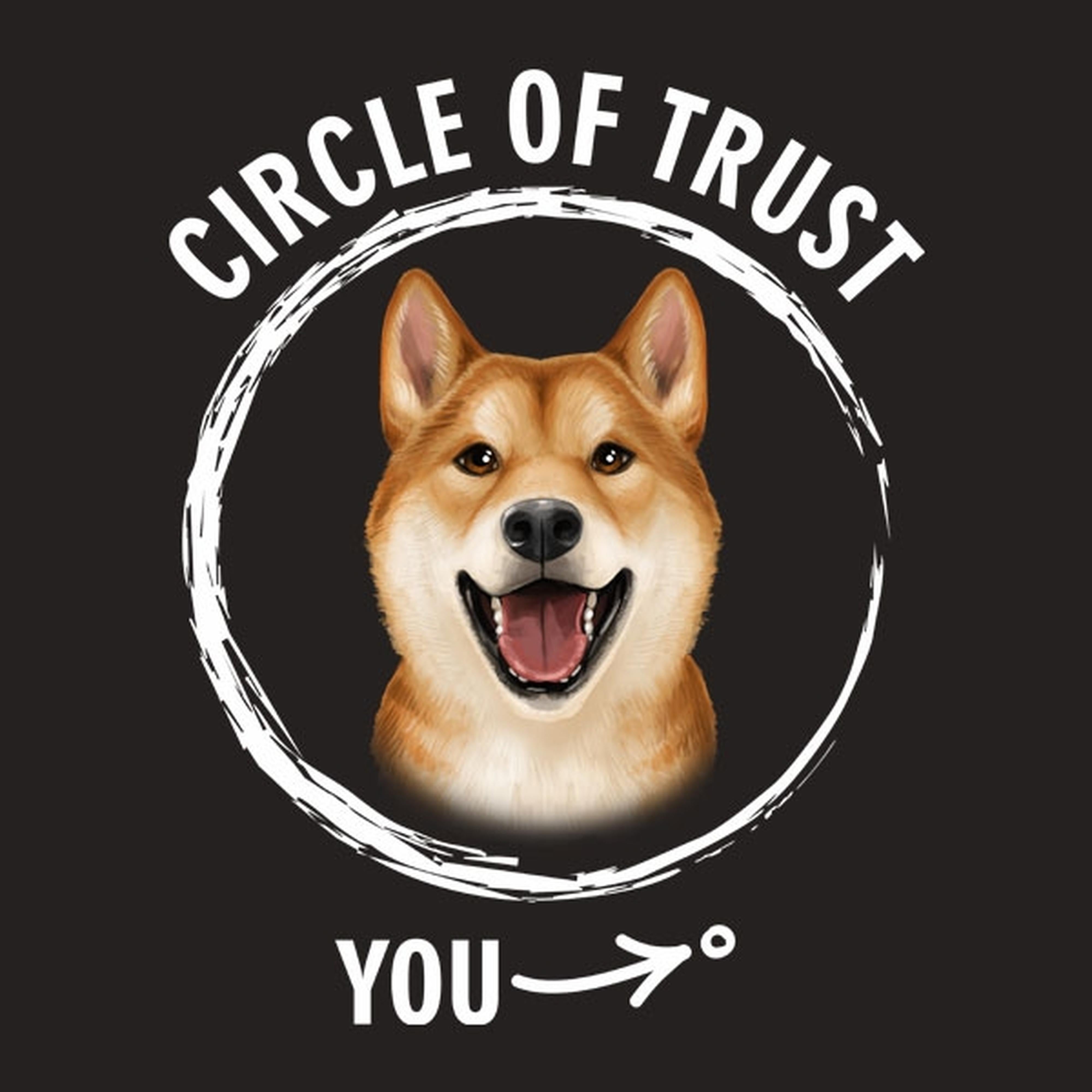Circle of trust (Shiba Inu) - T-shirt