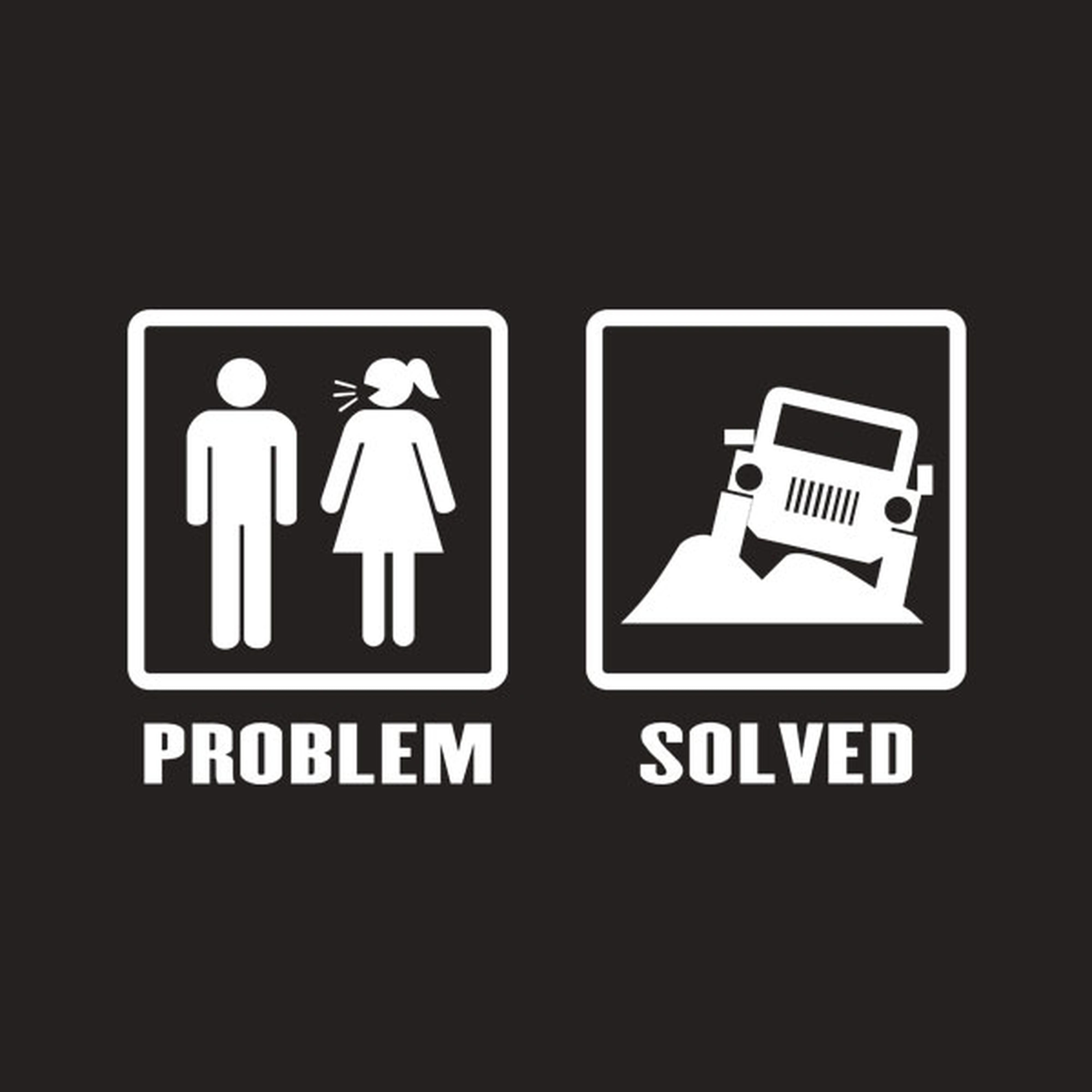 Problem - Solved (4WD) - T-shirt