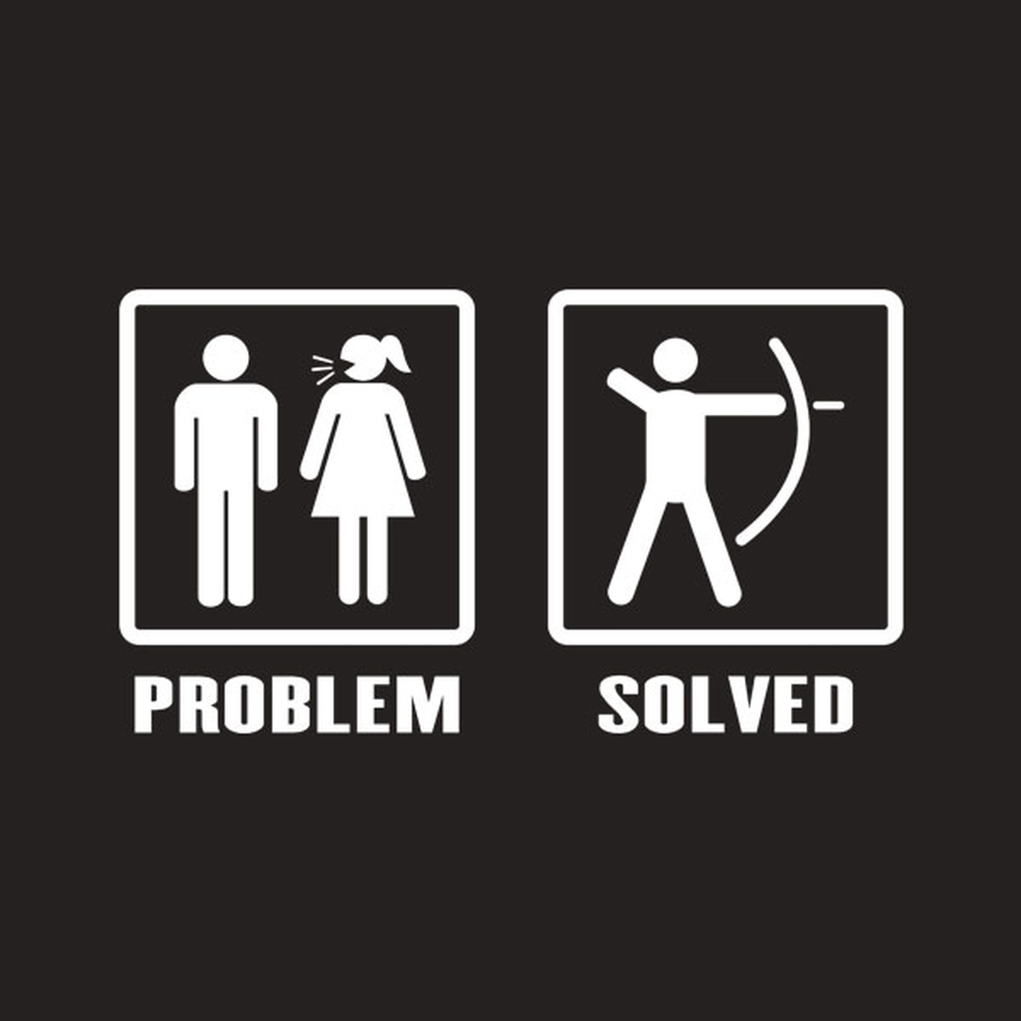 Problem - Solved (Archery) - T-shirt