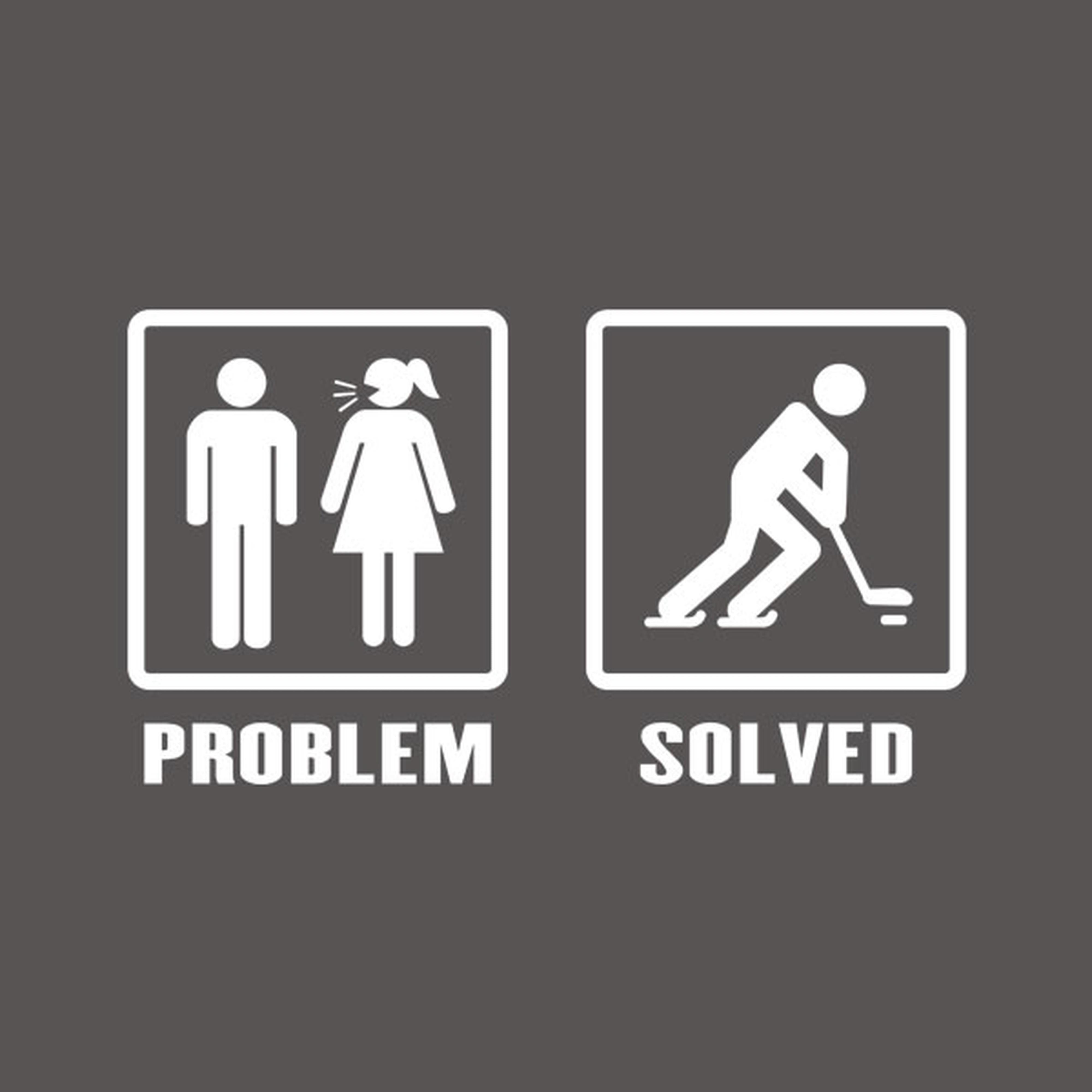 Problem - Solved (Hockey) - T-shirt