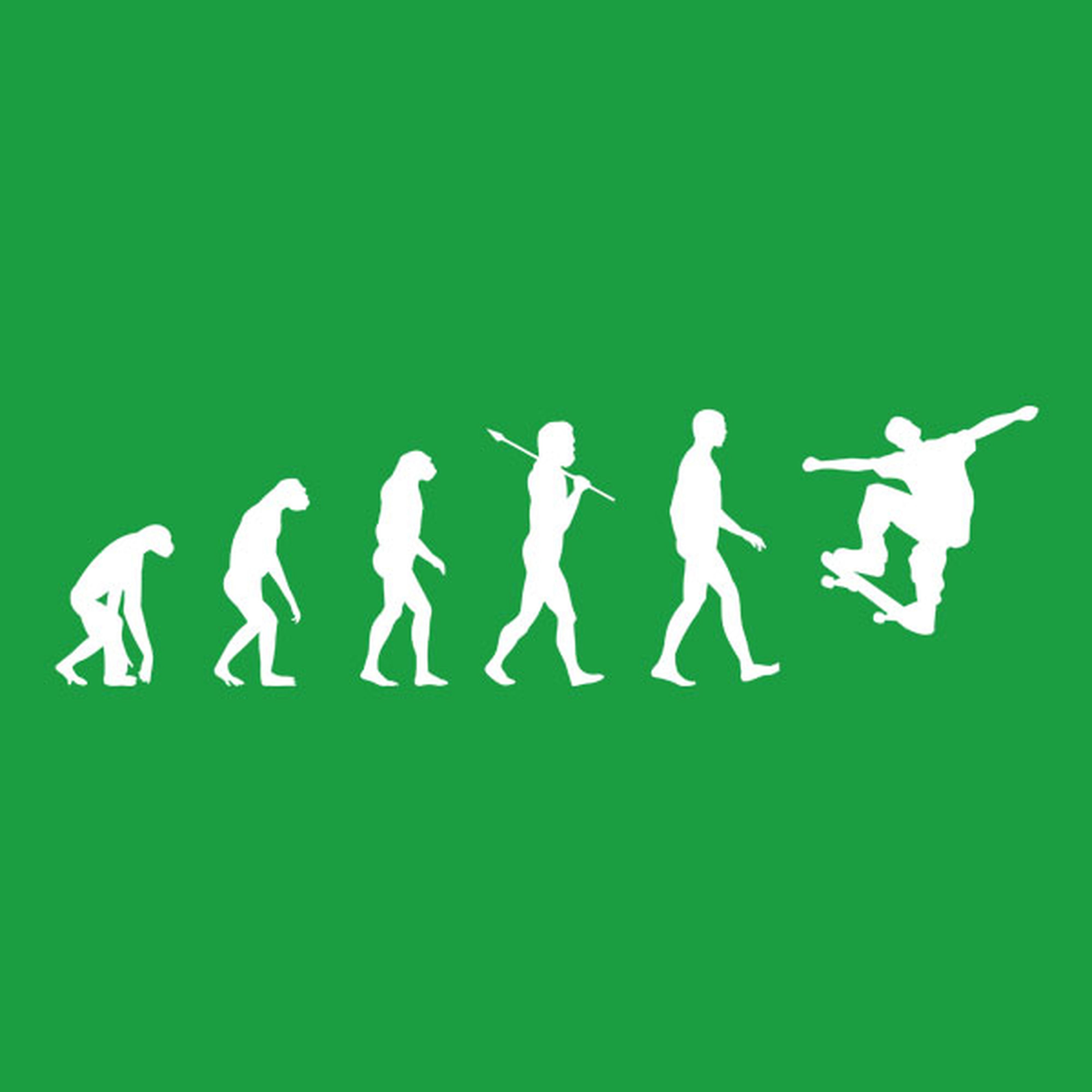 Evolution of Skater T-shirt