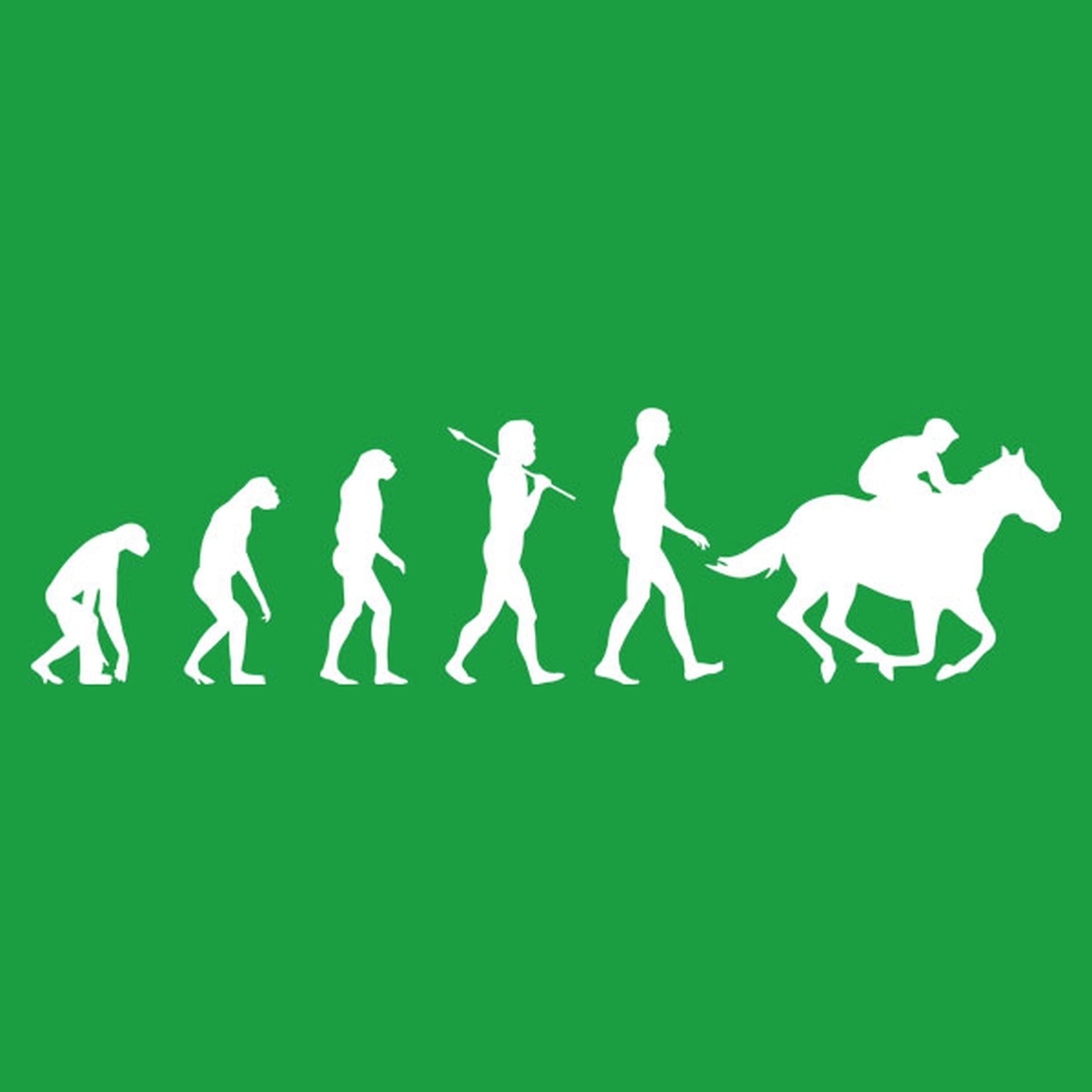 Evolution of Horse riding - T-shirt
