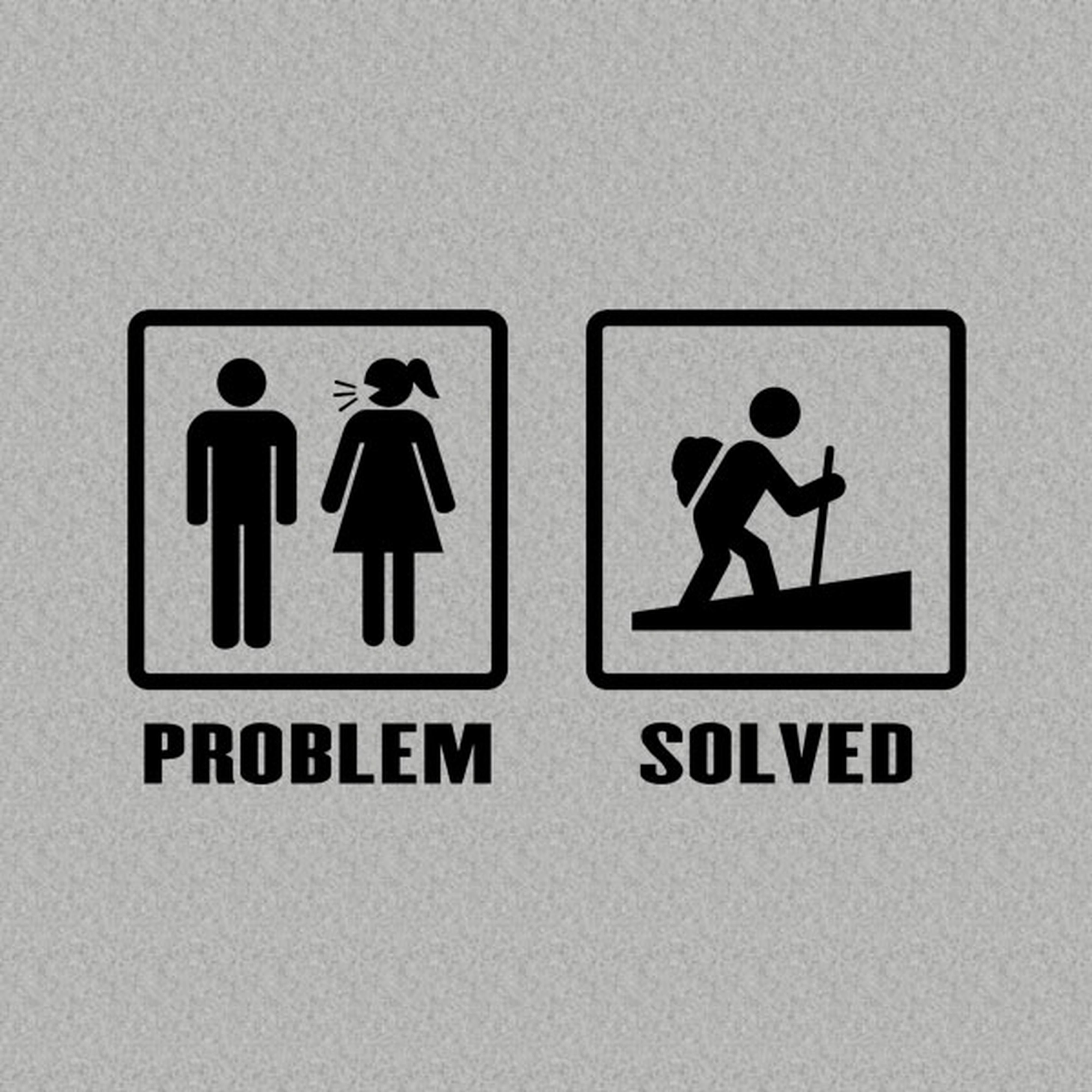 Problem - Solved (Hiking) - T-shirt