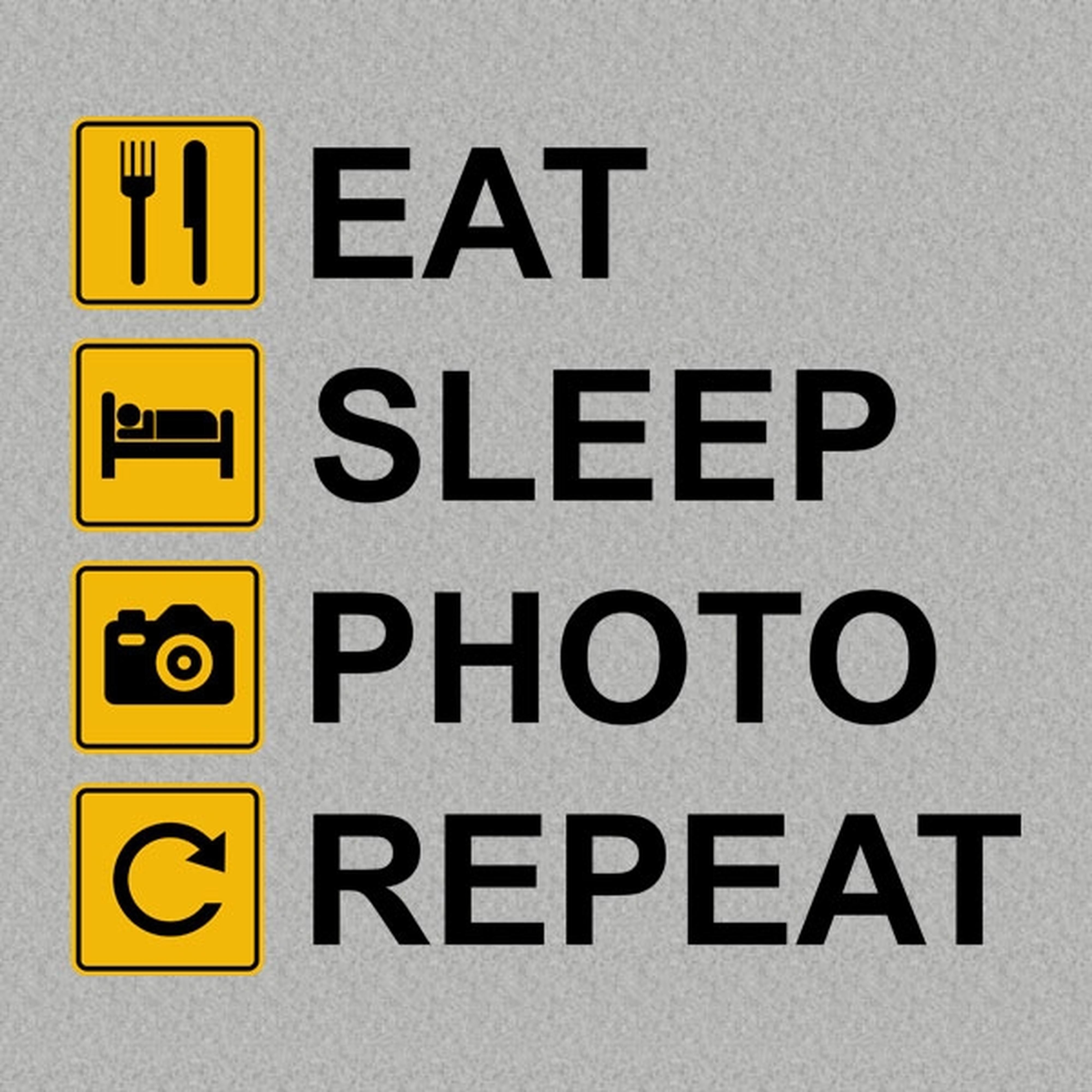 Eat Sleep Photo Repeat - T-shirt