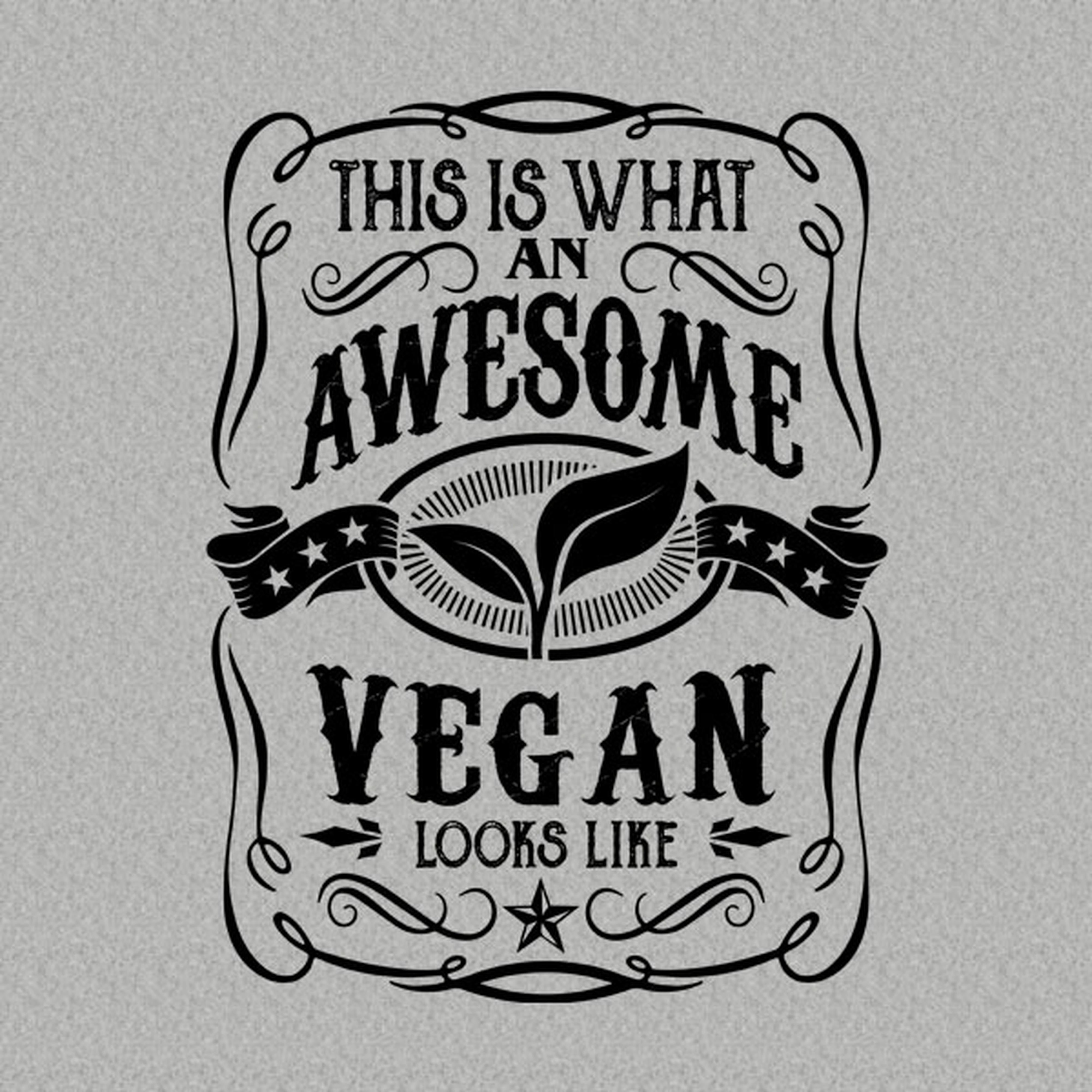 This is what an awesome vegan looks like - T-shirt