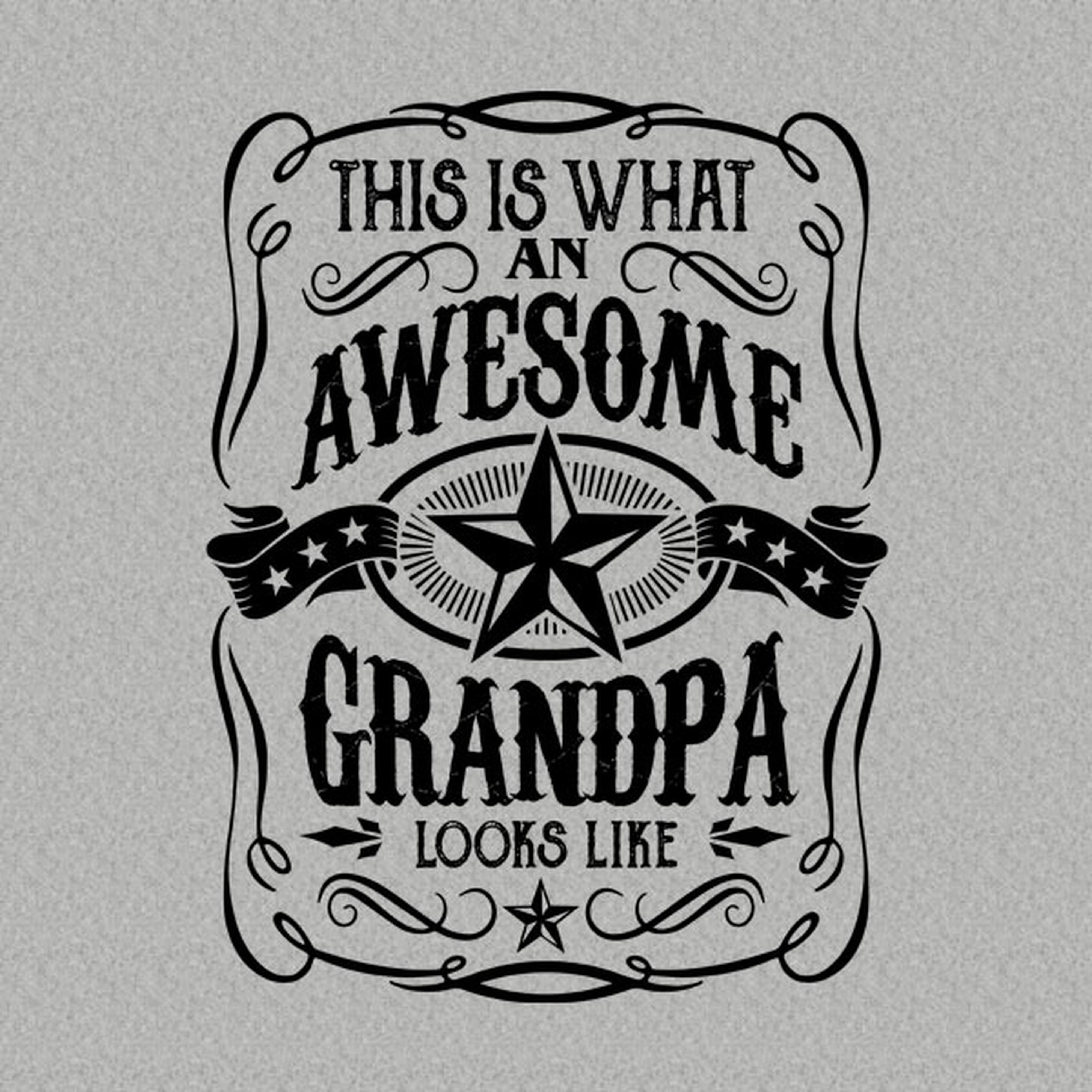 This is what an awesome grandpa looks like - T-shirt