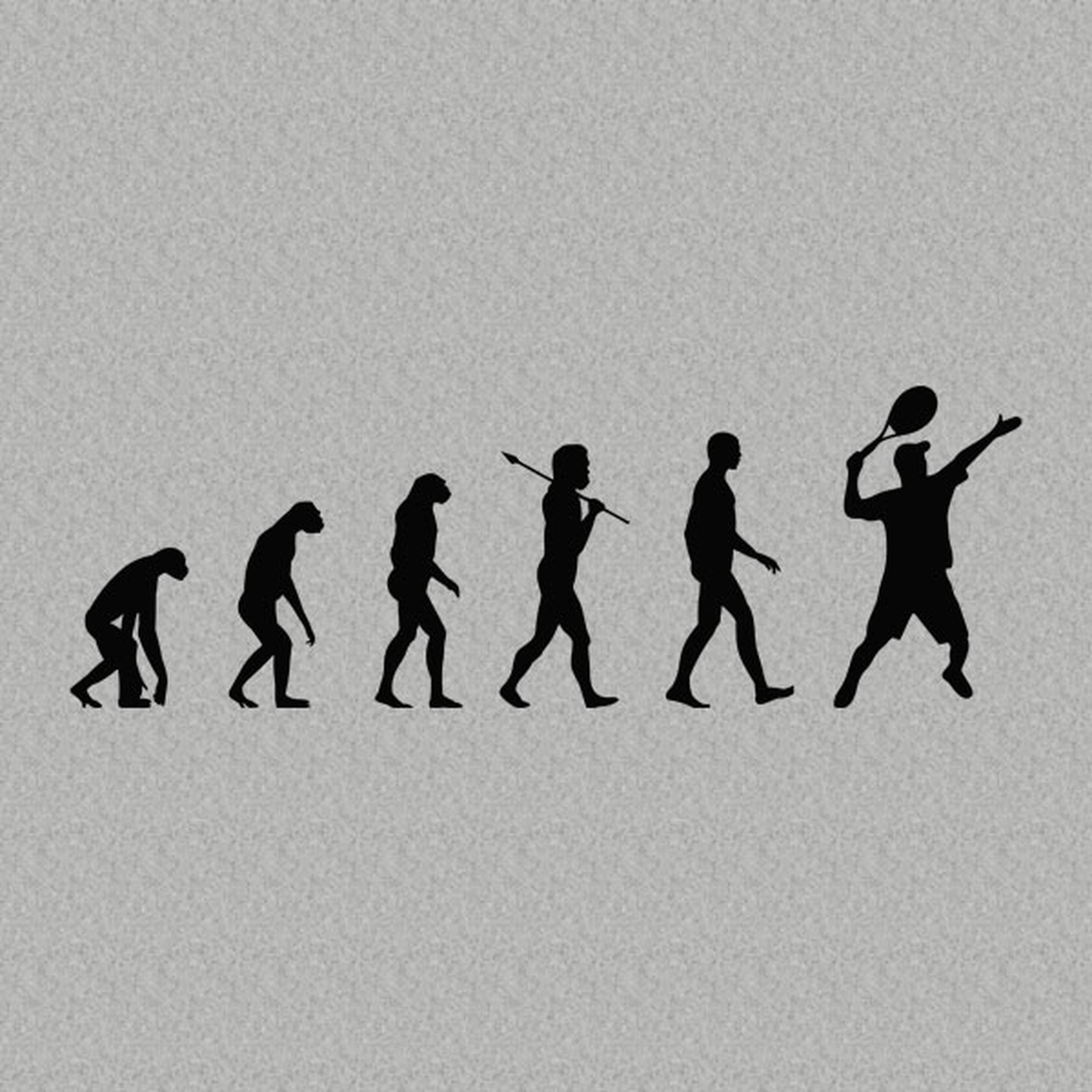Evolution of Tennis T-shirt