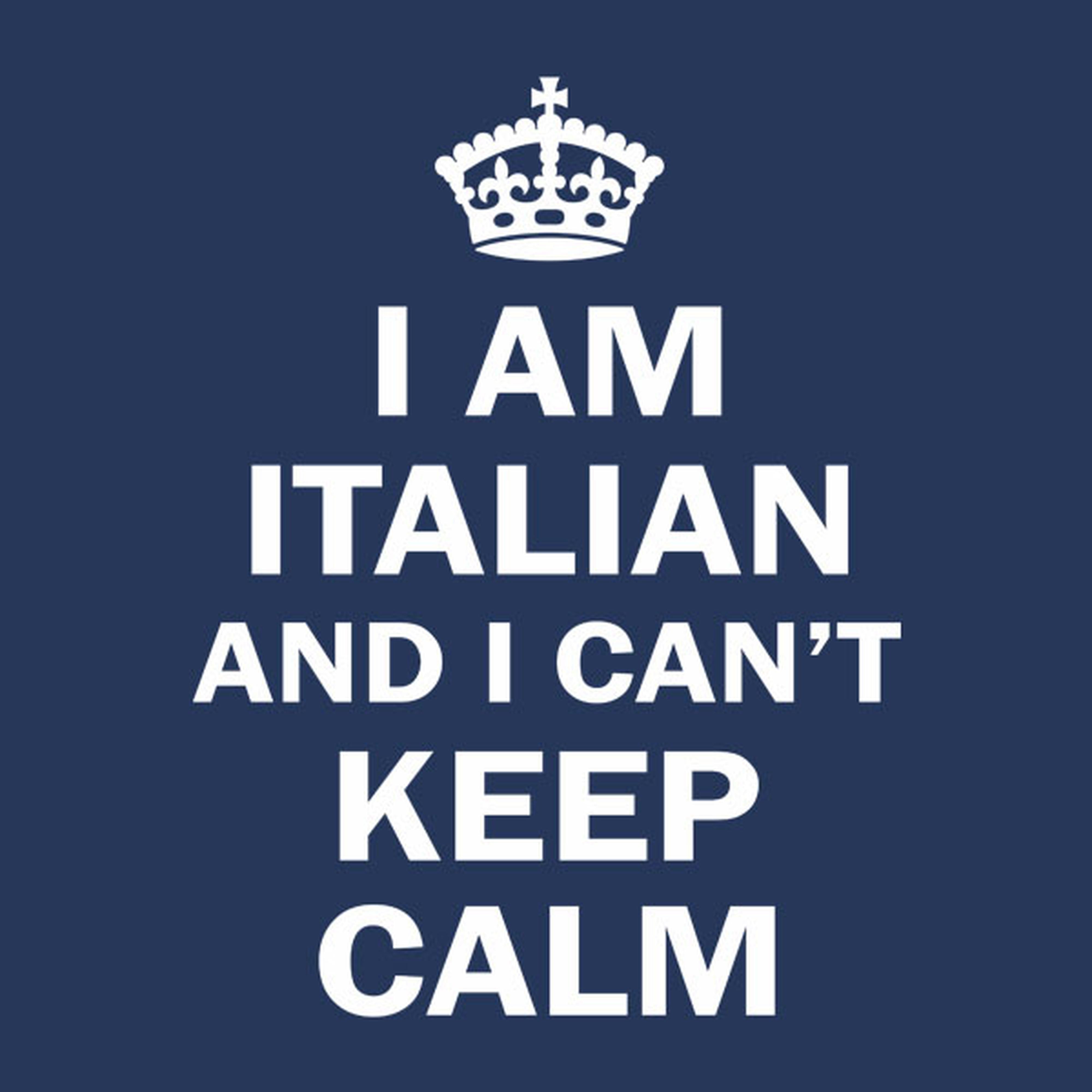 I am Italian and I cannot keep calm - T-shirt