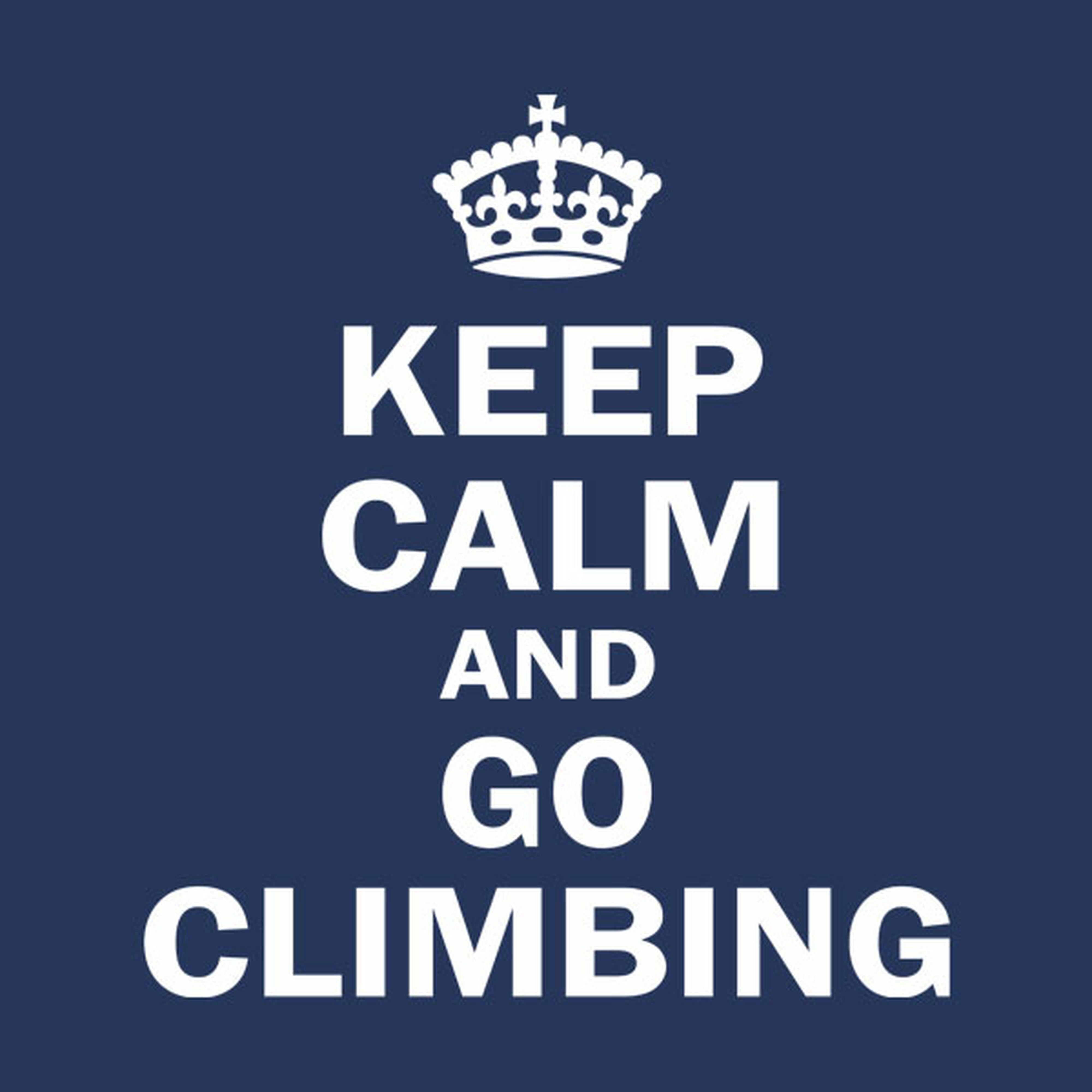 Keep calm and go climbing - T-shirt