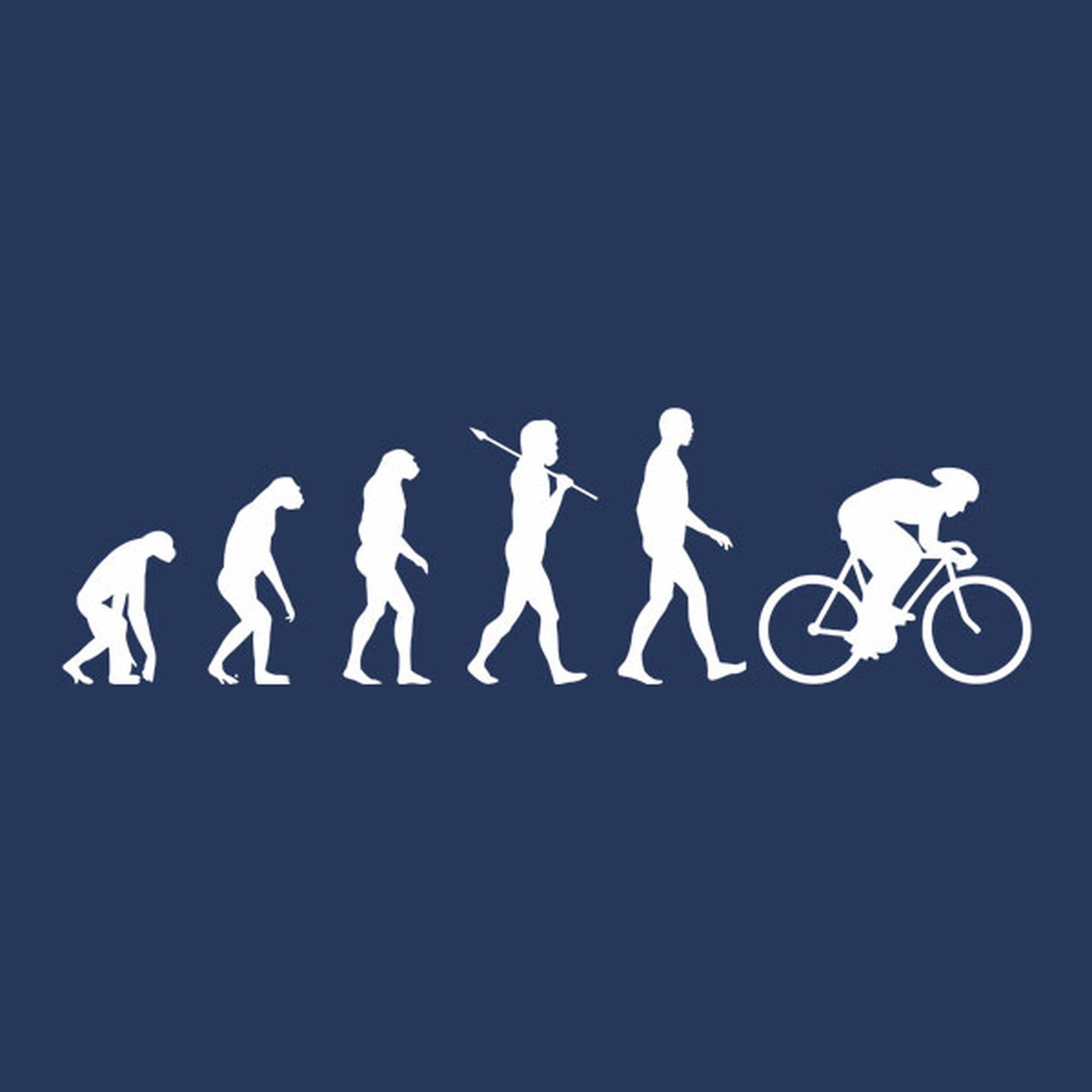 Evolution of Cyclist T-shirt