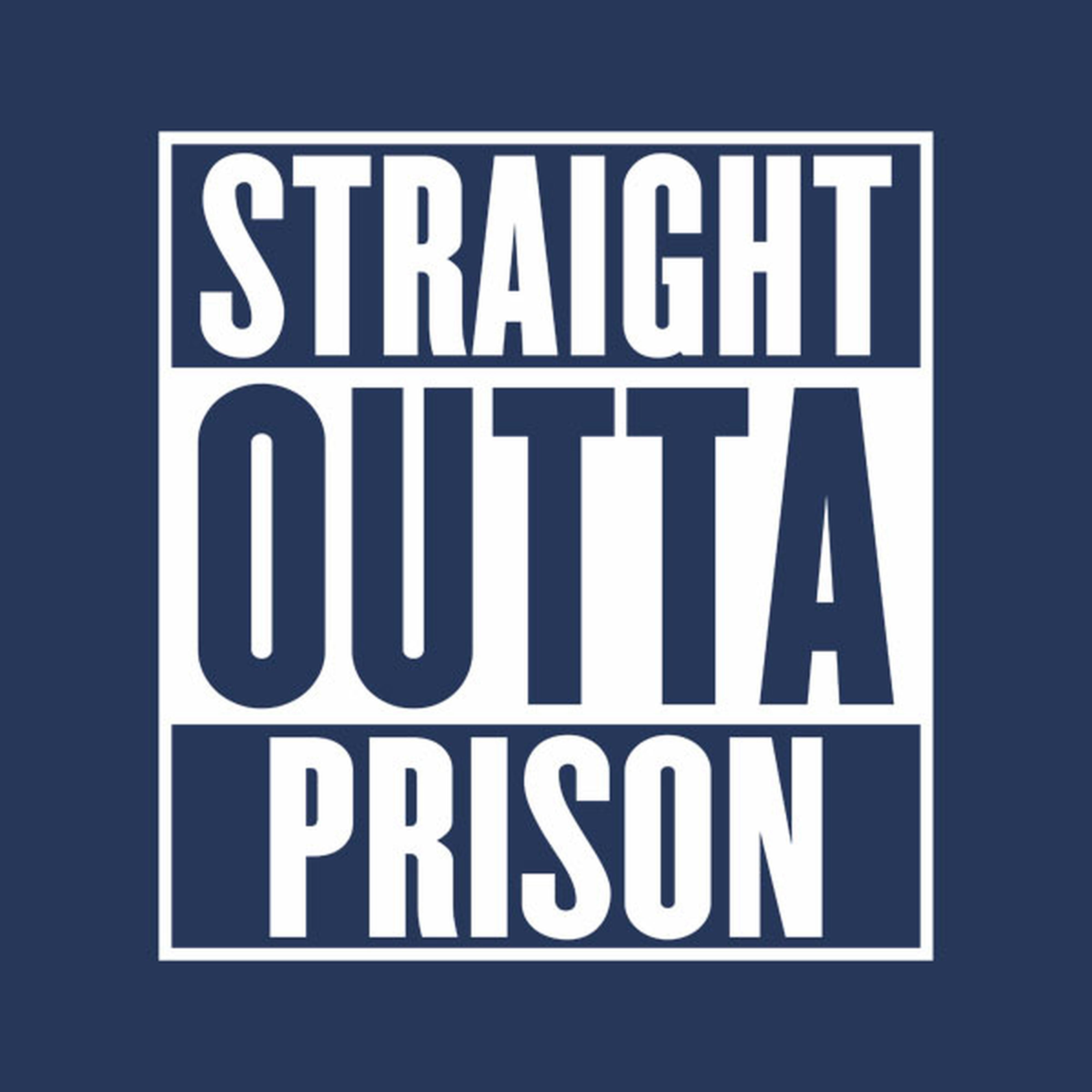 Straight outta prison - T-shirt