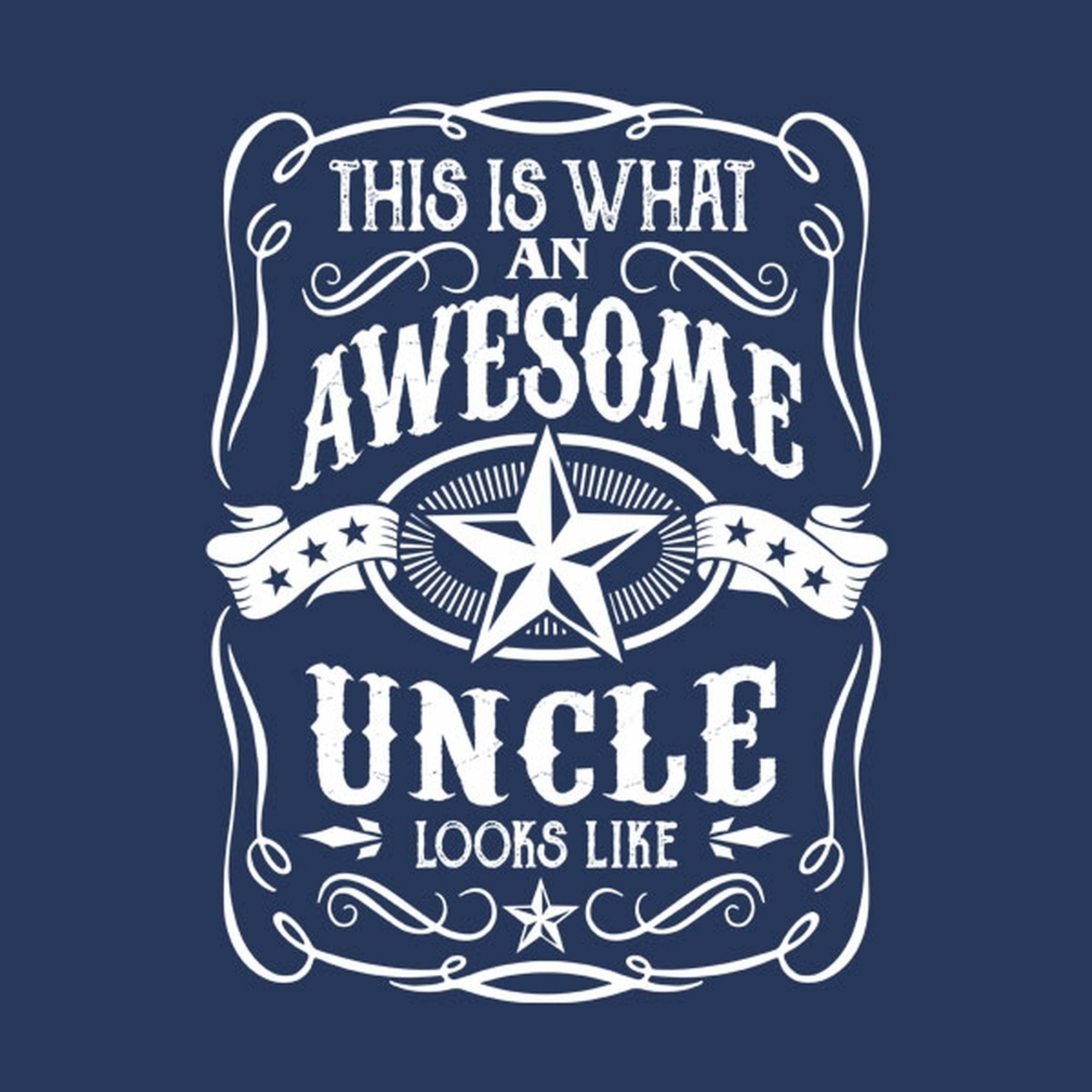 This is what an awesome uncle looks like - T-shirt