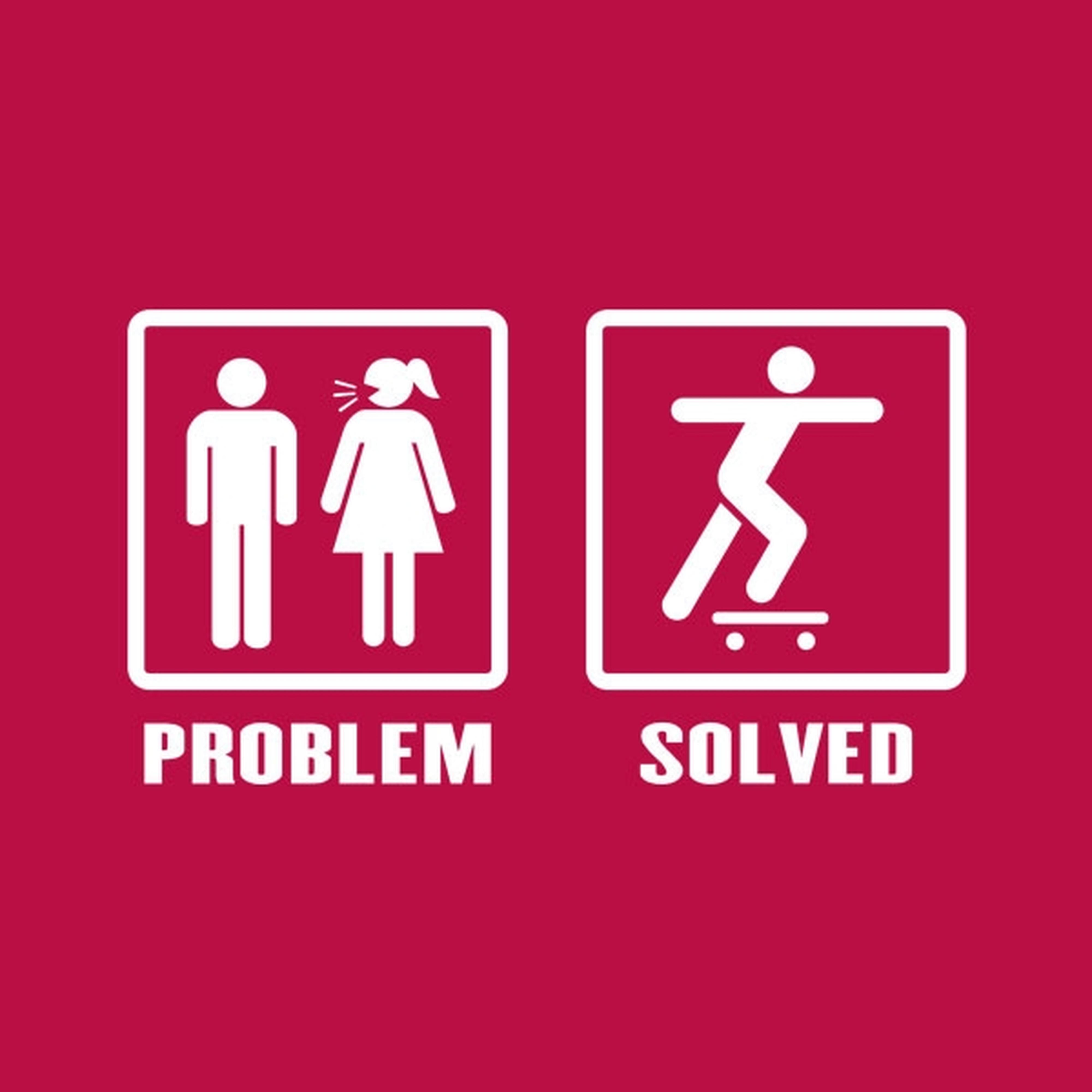 Problem - Solved (Skating) - T-shirt