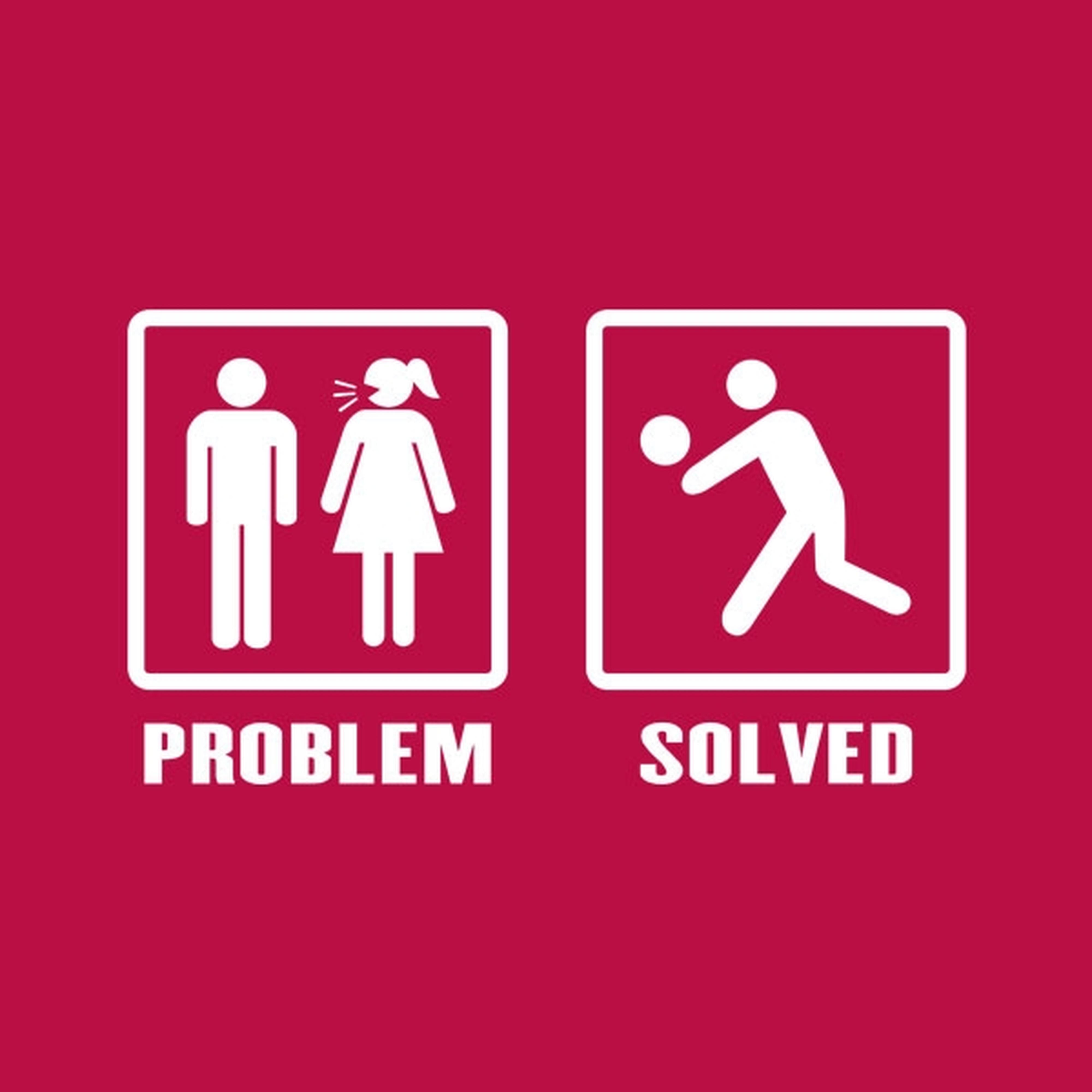Problem - Solved (Volleyball) - T-shirt
