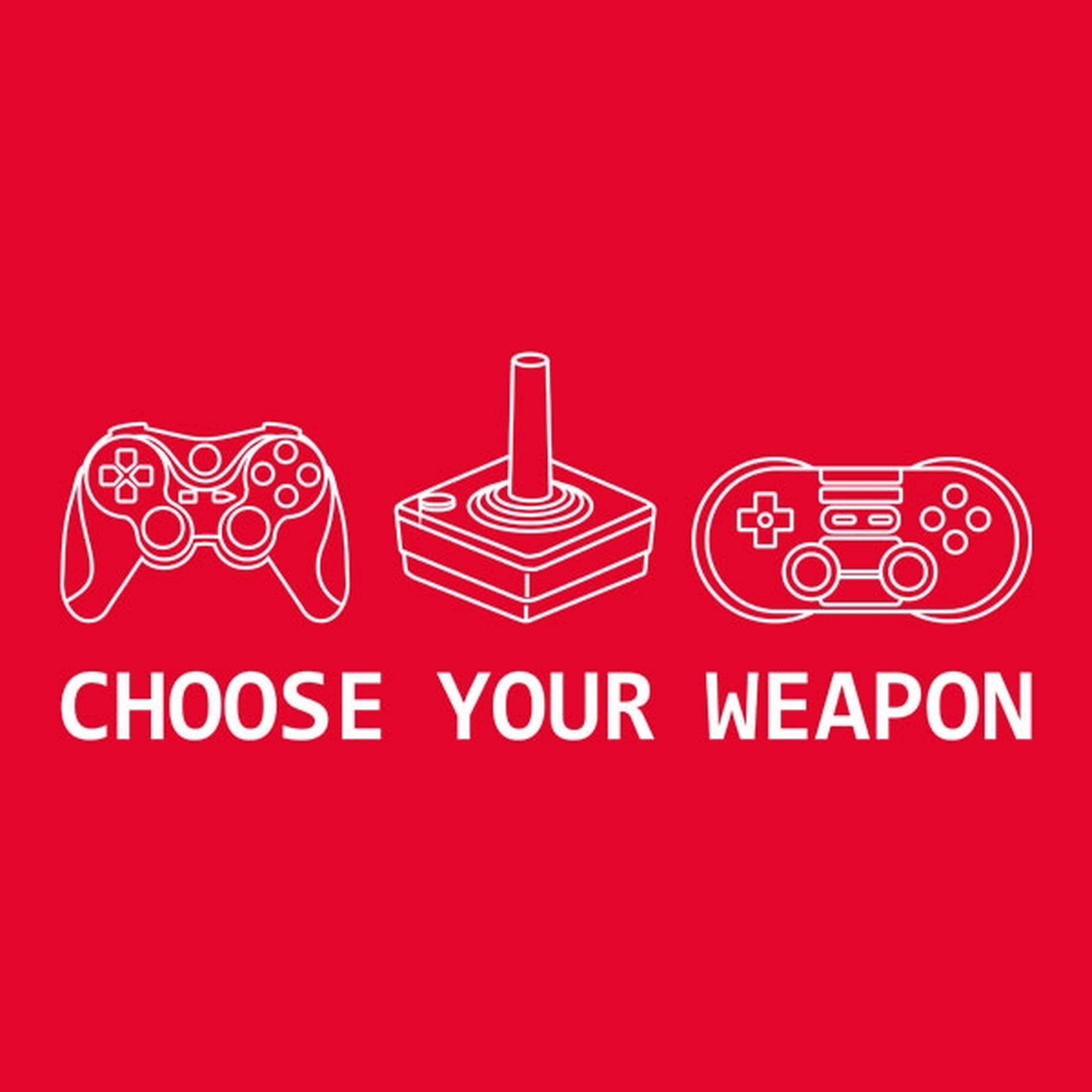 Choose your weapon (joysticks) - T-shirt