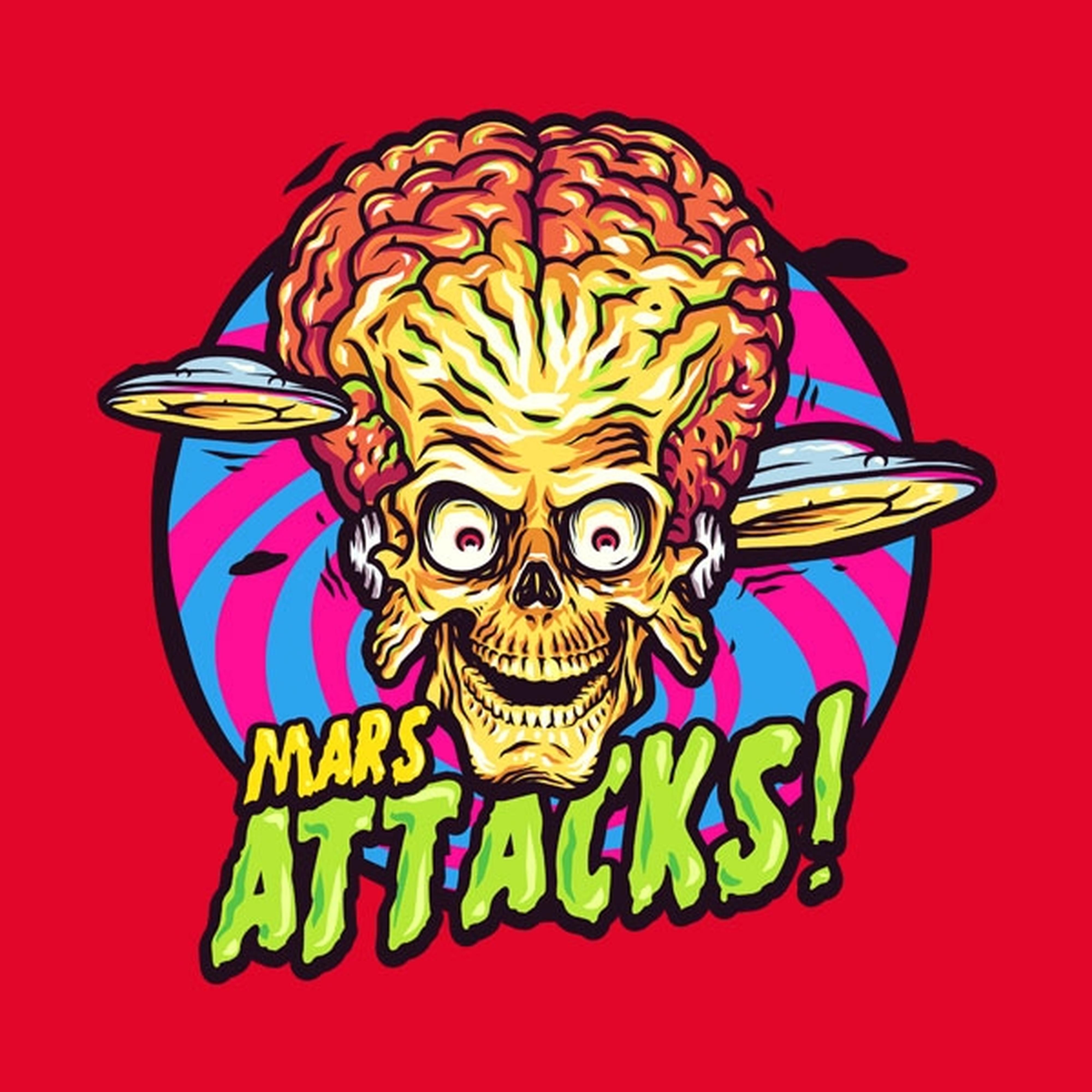 Mars attacks - T-shirt