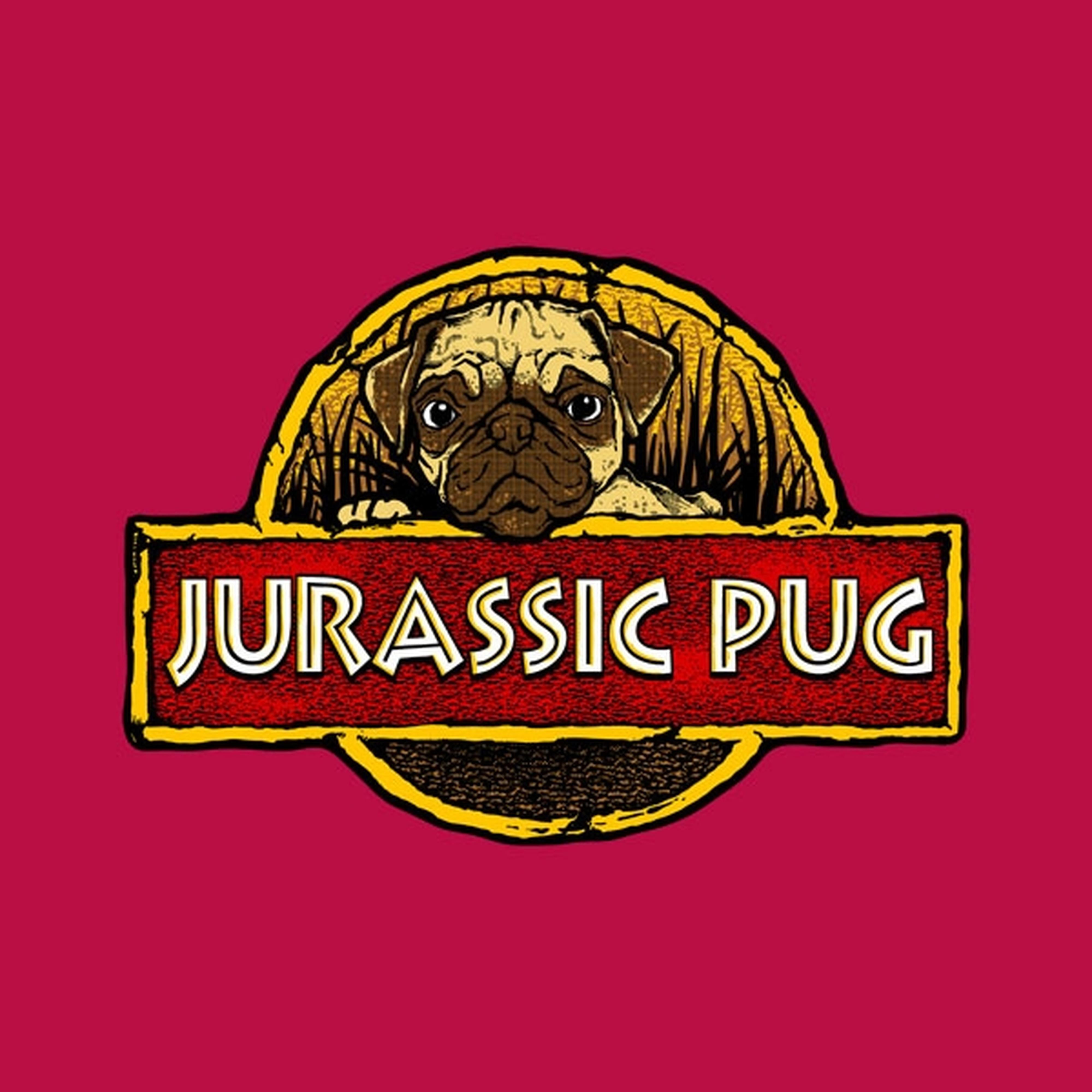 Jurassic pug - T-shirt