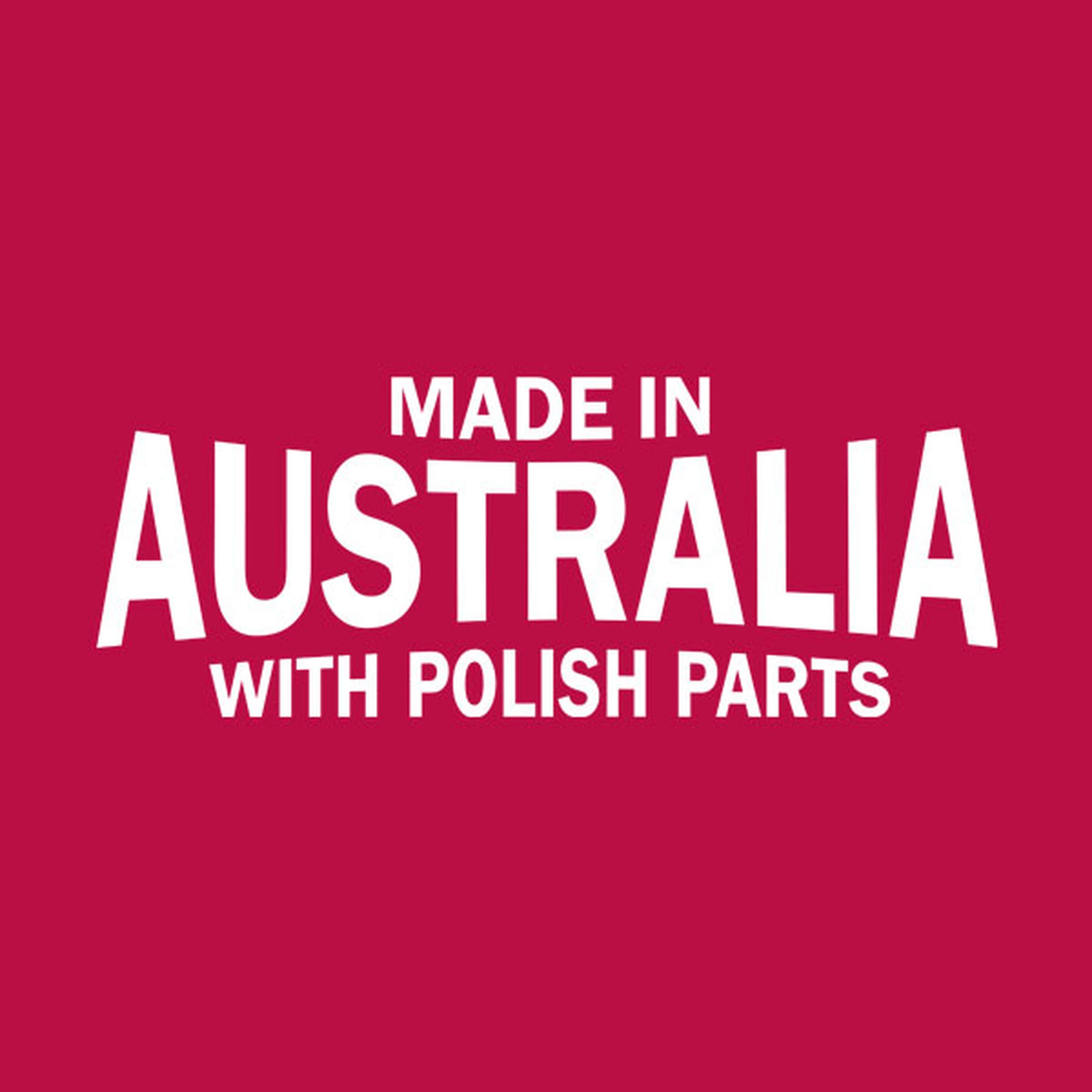Made in Australia with Polish parts - T-shirt