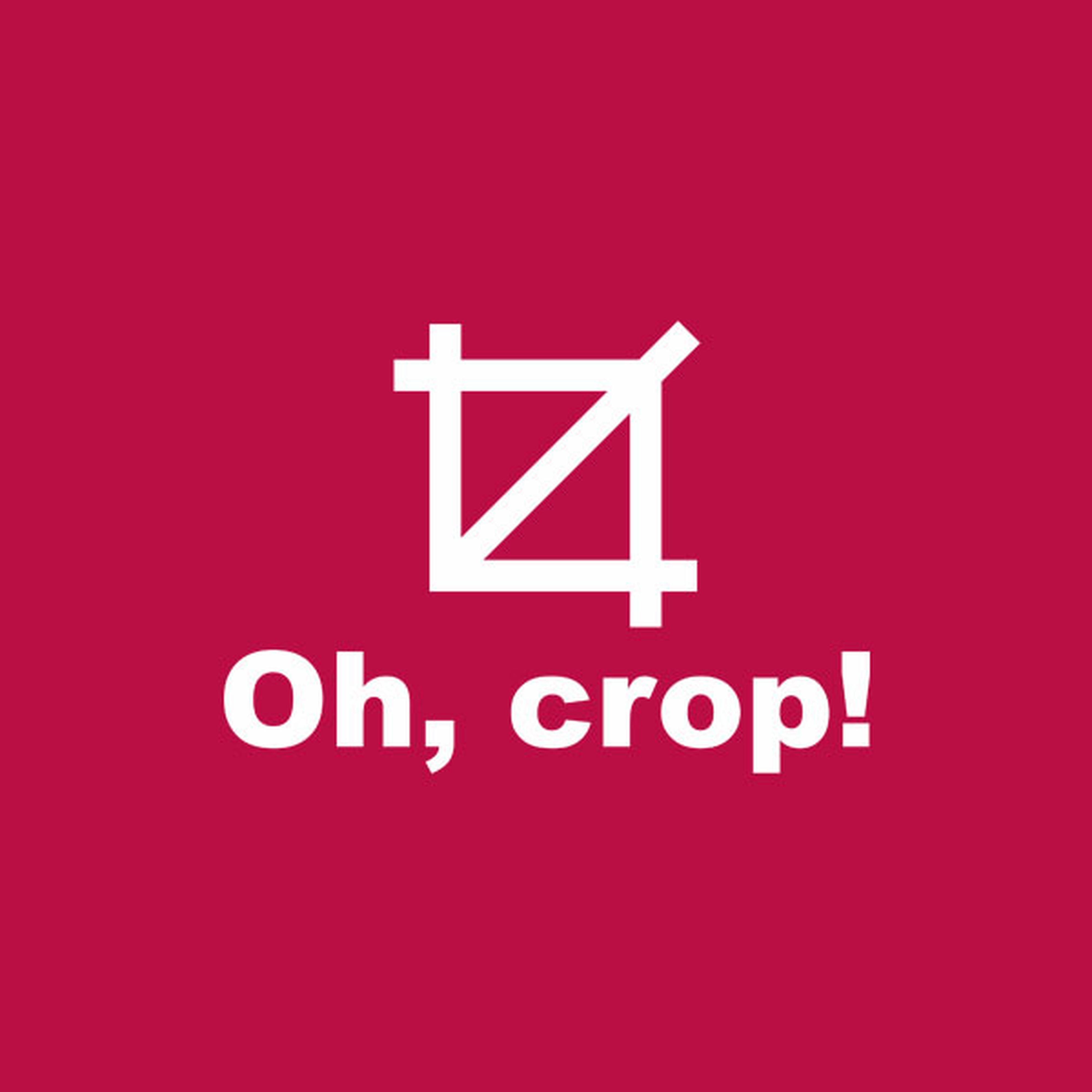 Oh, crop! - T-shirt