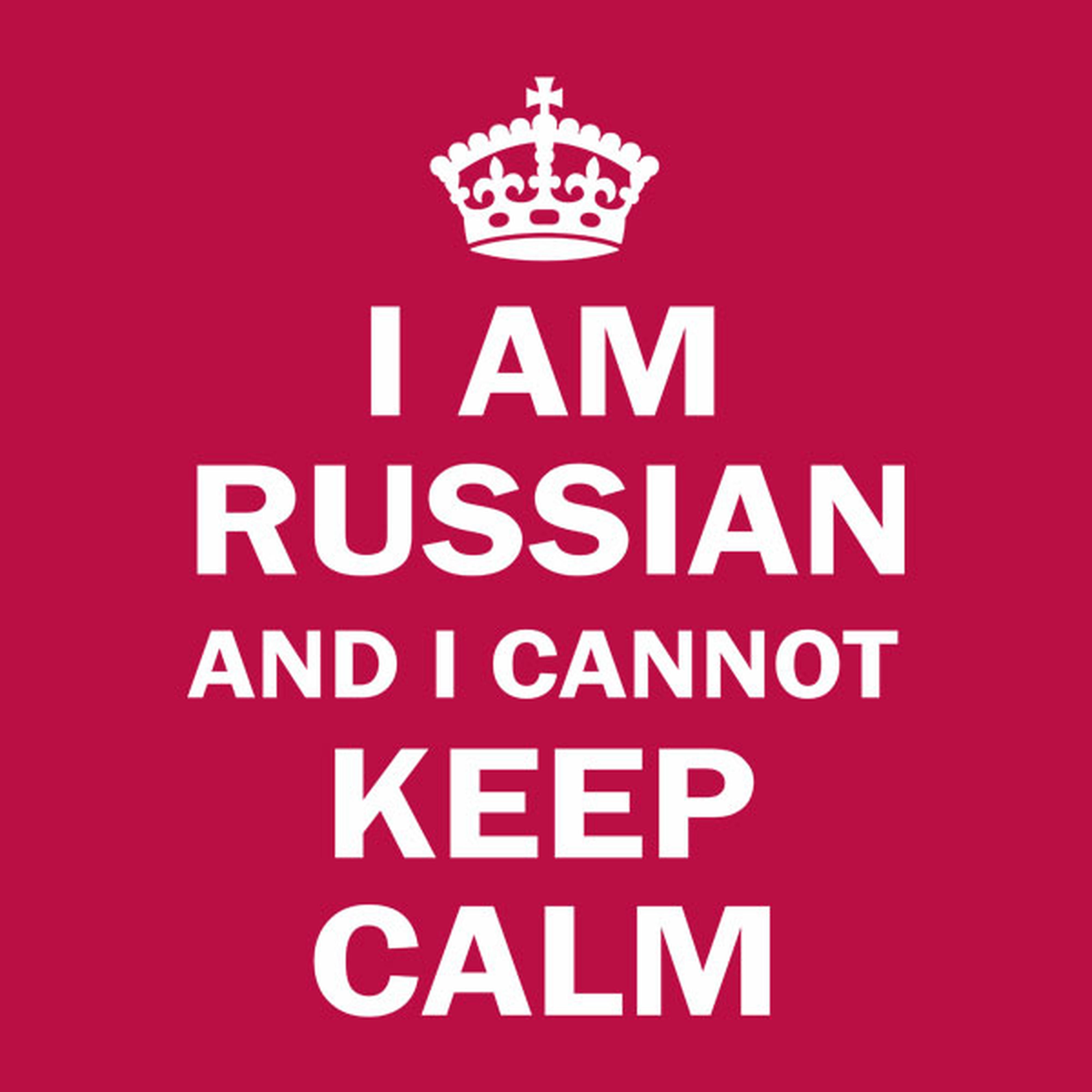 I am Russian and I cannot keep calm T-shirt