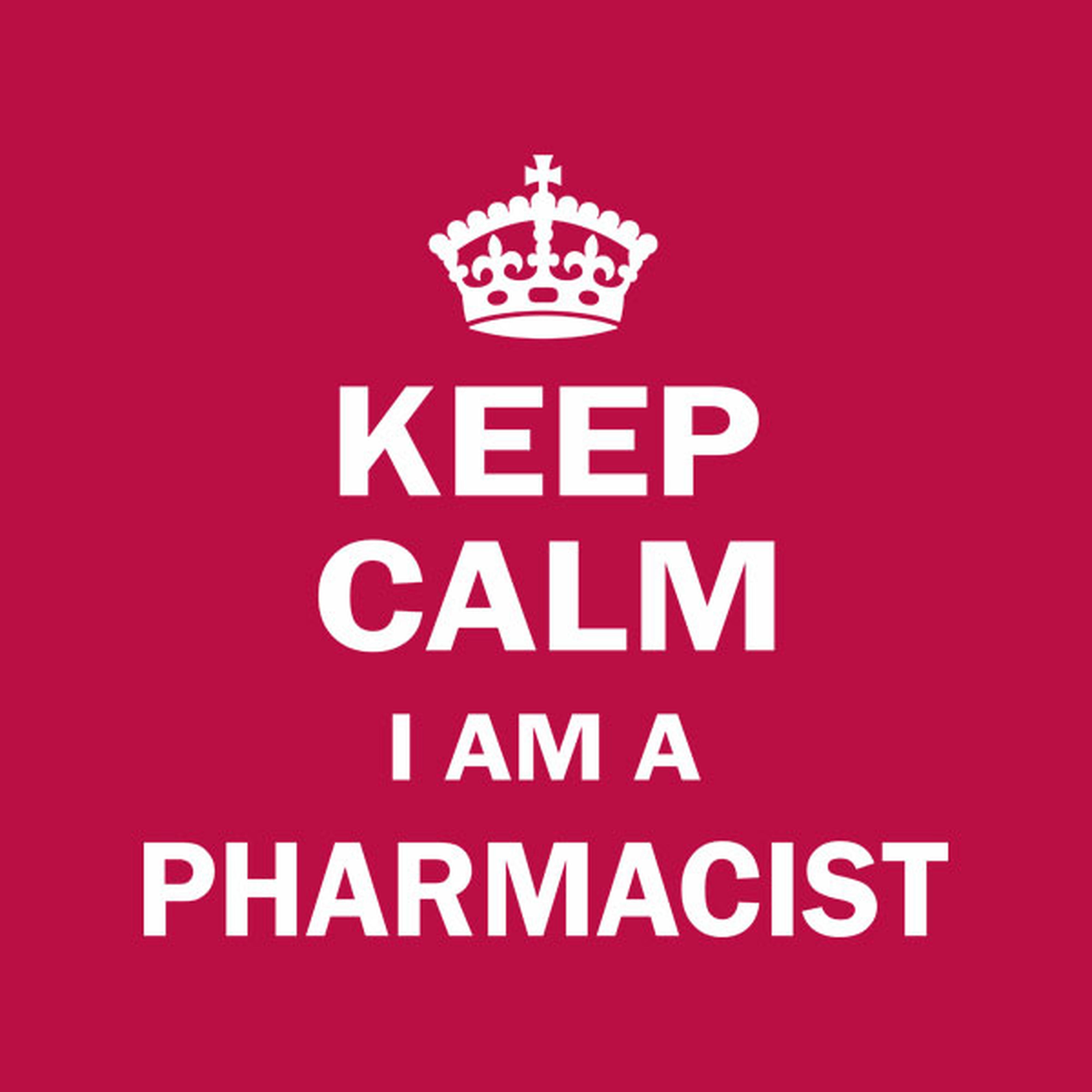 Keep calm I am a pharmacist - T-shirt