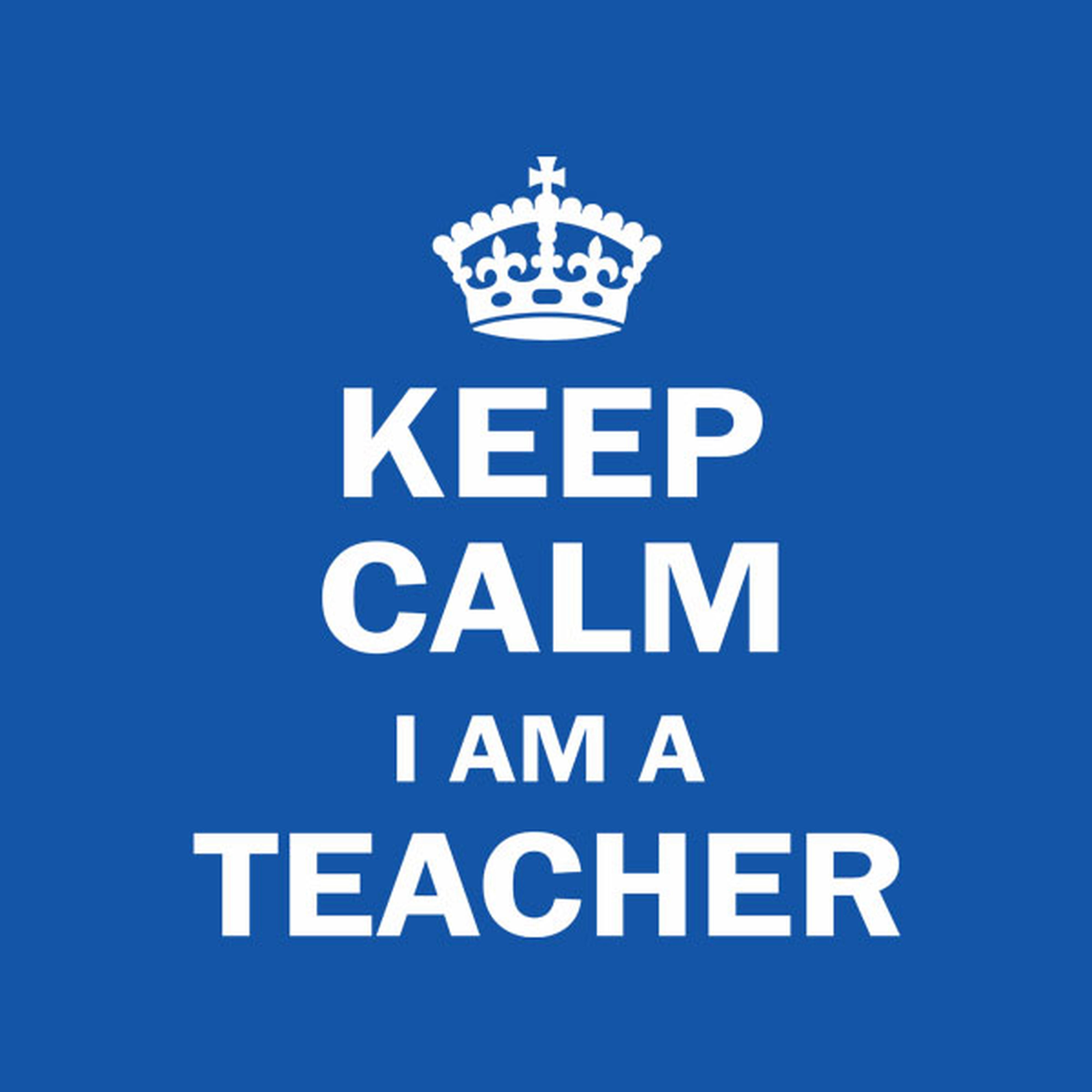 Keep calm. I am a teacher. - T-shirt