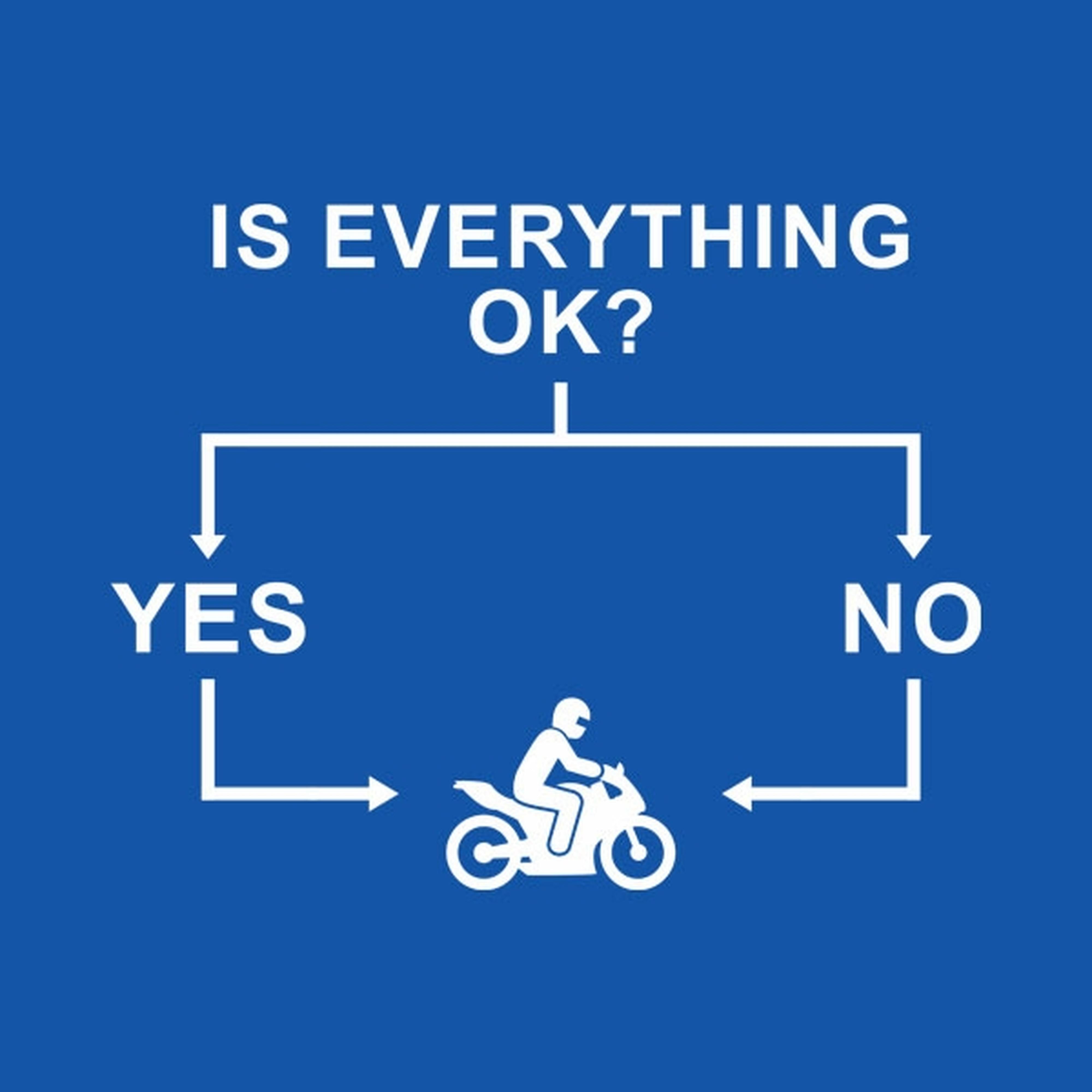 Problem solving chart (motorbike) - T-shirt