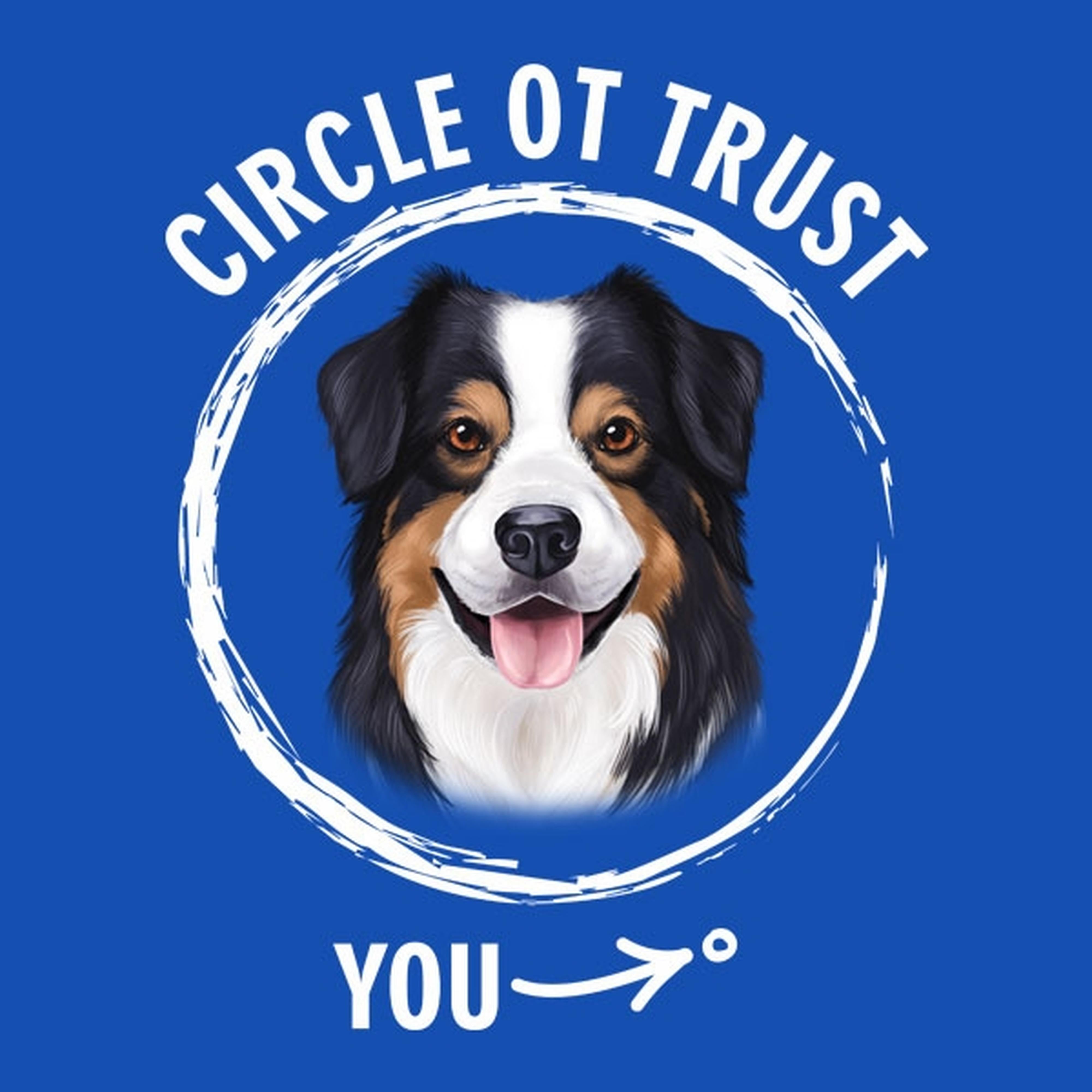Circle of trust (Australian Shepherd) - T-shirt
